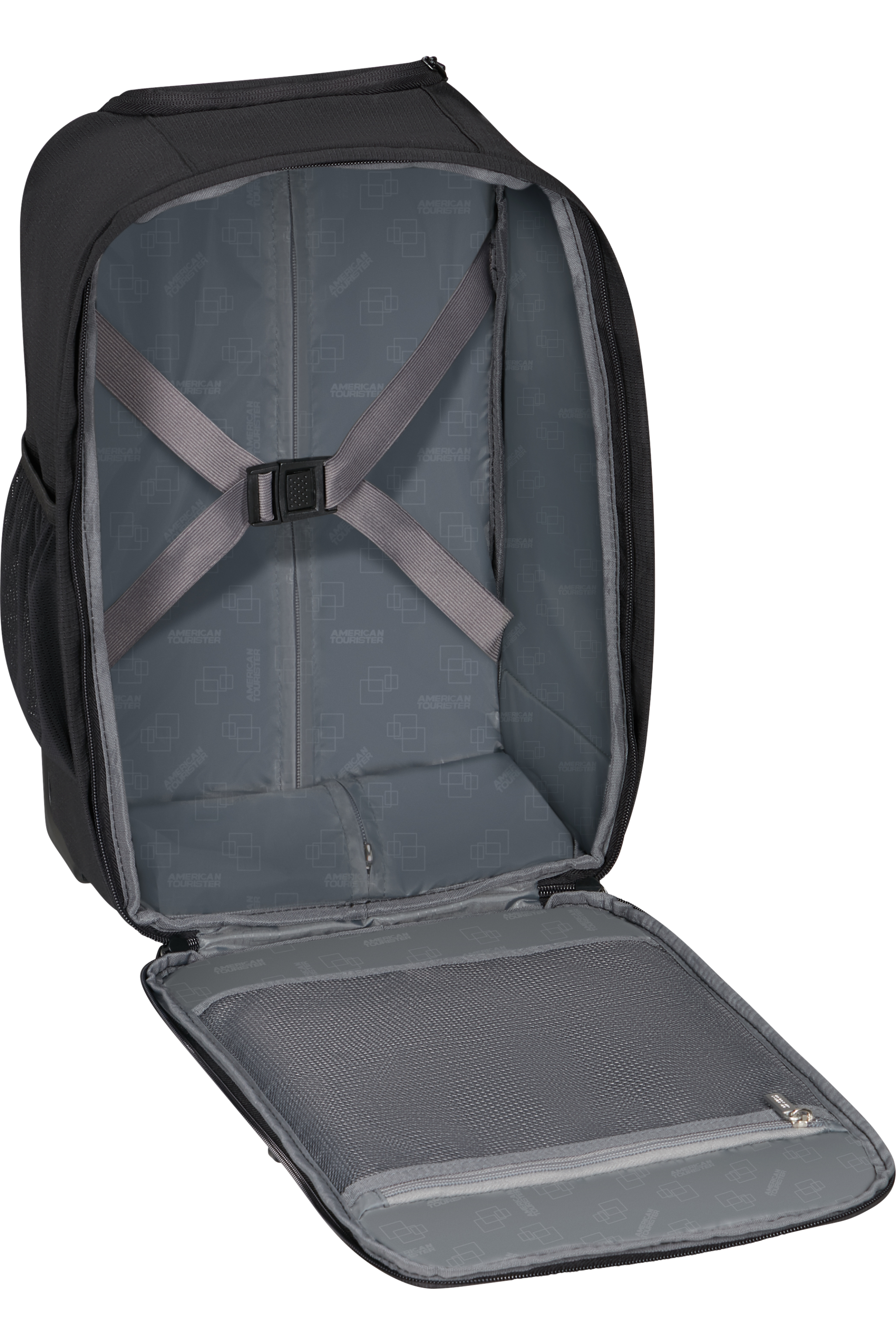 American Tourister Take2Cabin 2 Rollen Rucksacktrolley schwarz