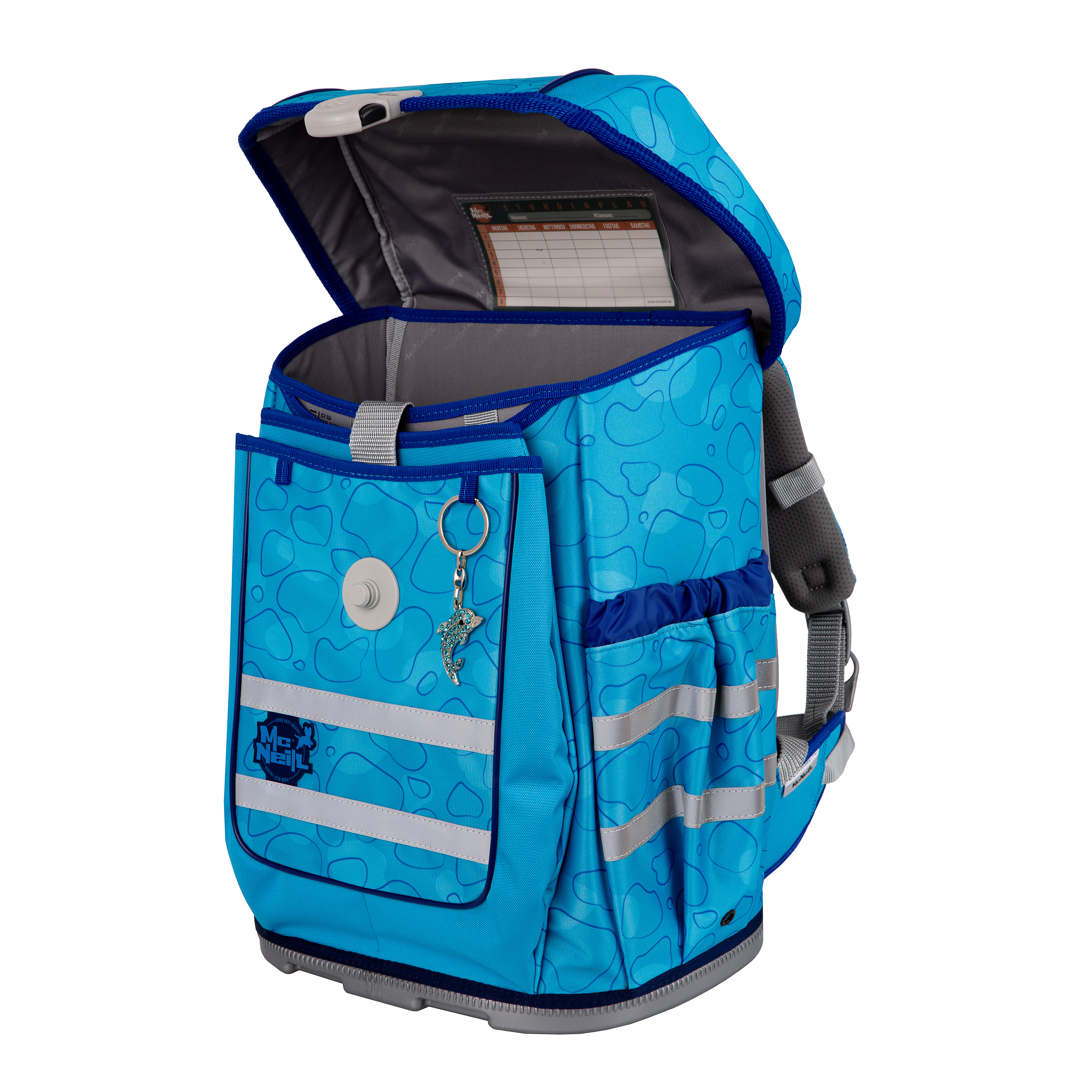 McNeill Schulranzen-Set Ergo Compacto BUBBLE