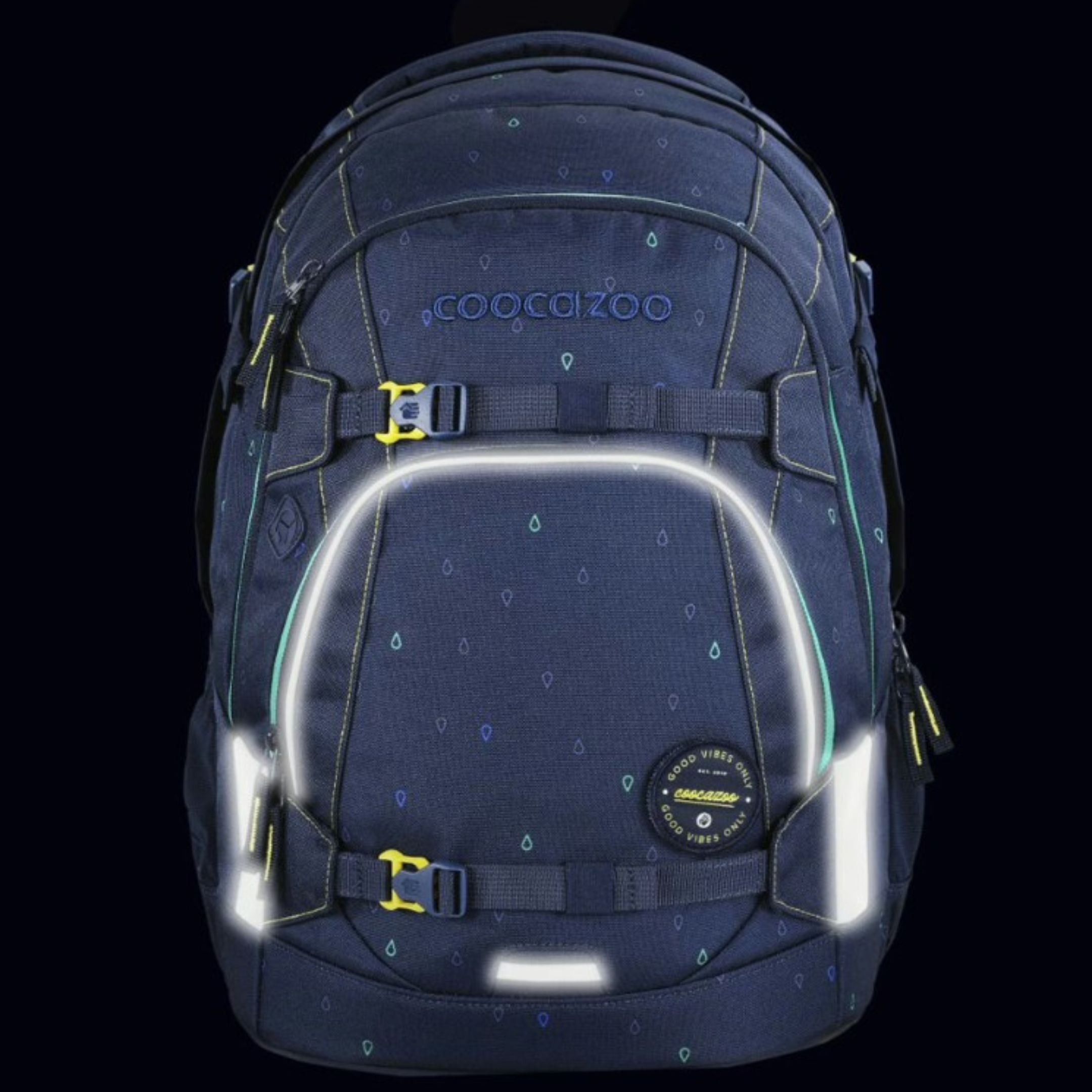 Coocazoo Schulrucksack MATE – Happy Raindrops Set