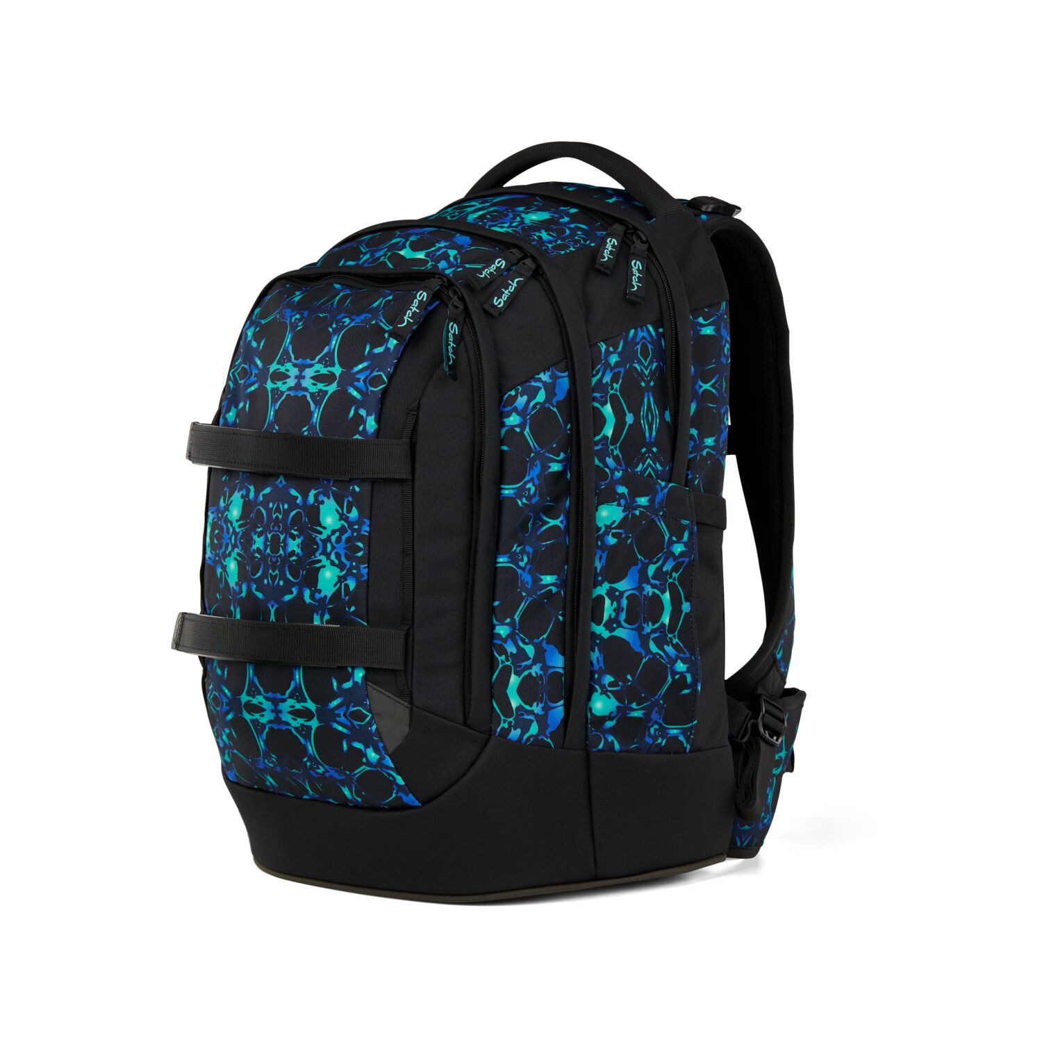 Satch Pack Schulrucksack Caleido Blue 2025