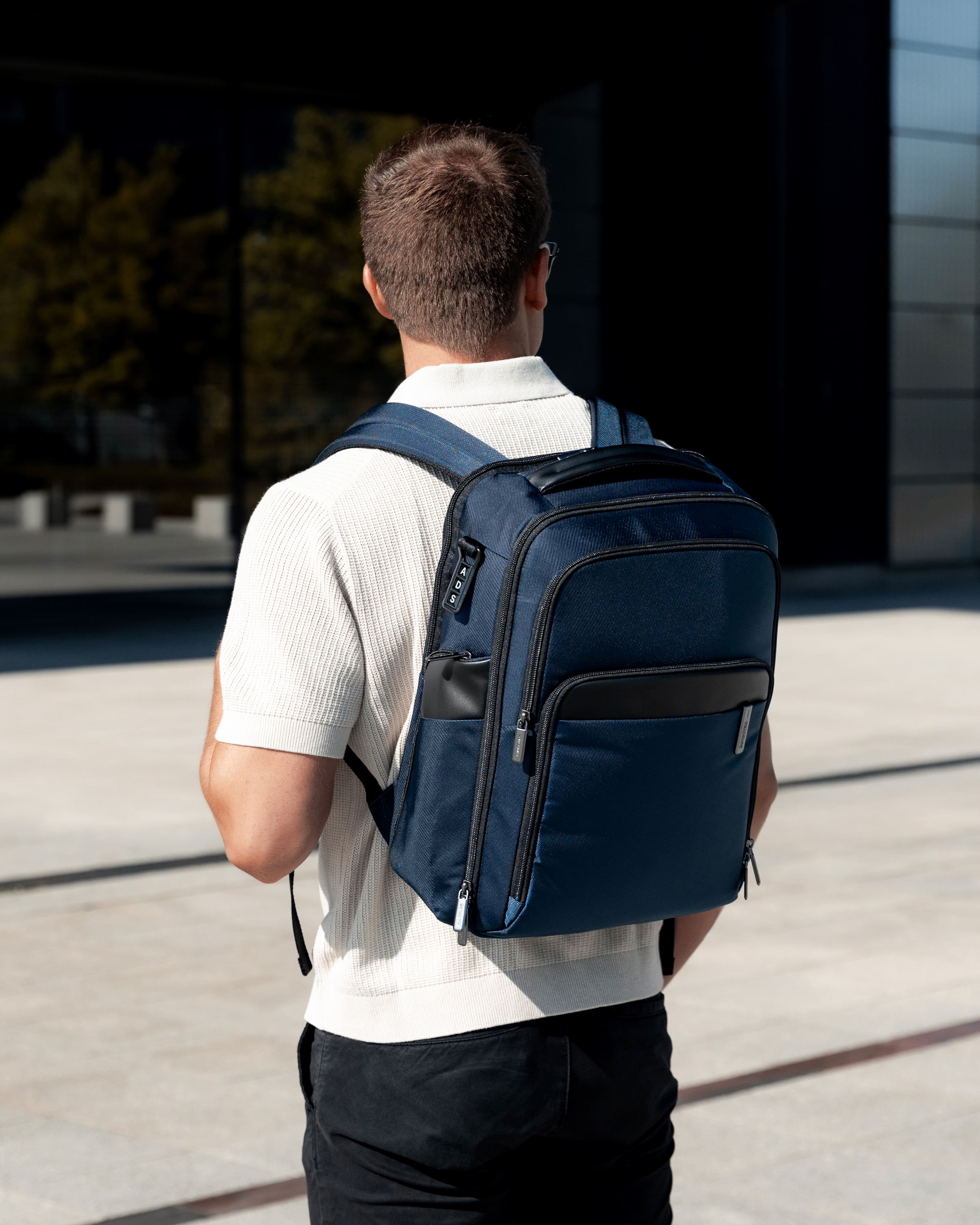 Samsonite Laptoprucksack 15.6" Evosight blau Samsonite Laptoprucksack 15.6" Evosight blau