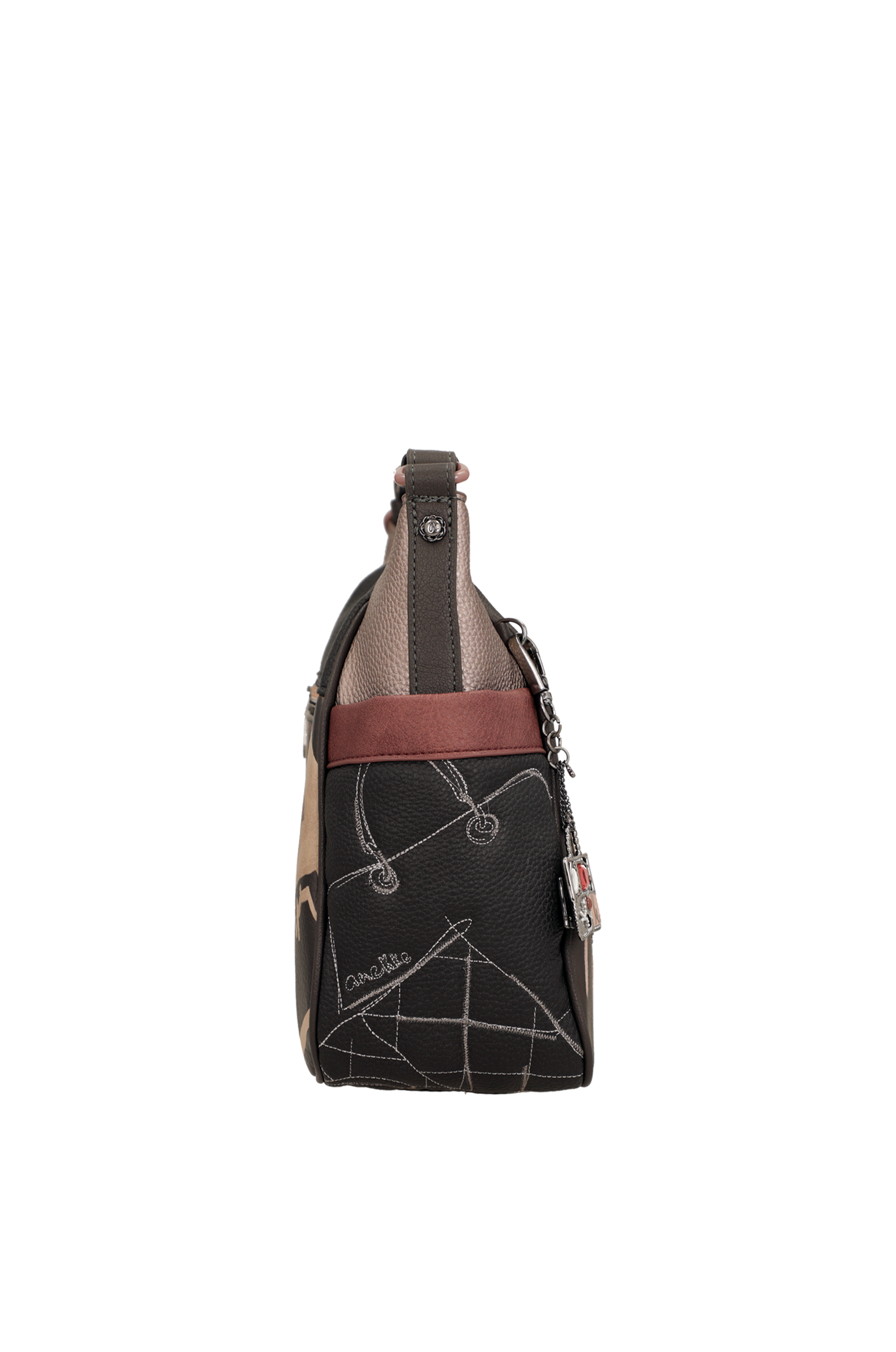 Anekke Schultertasche mit Umhängeriemen Mademoiselle groß