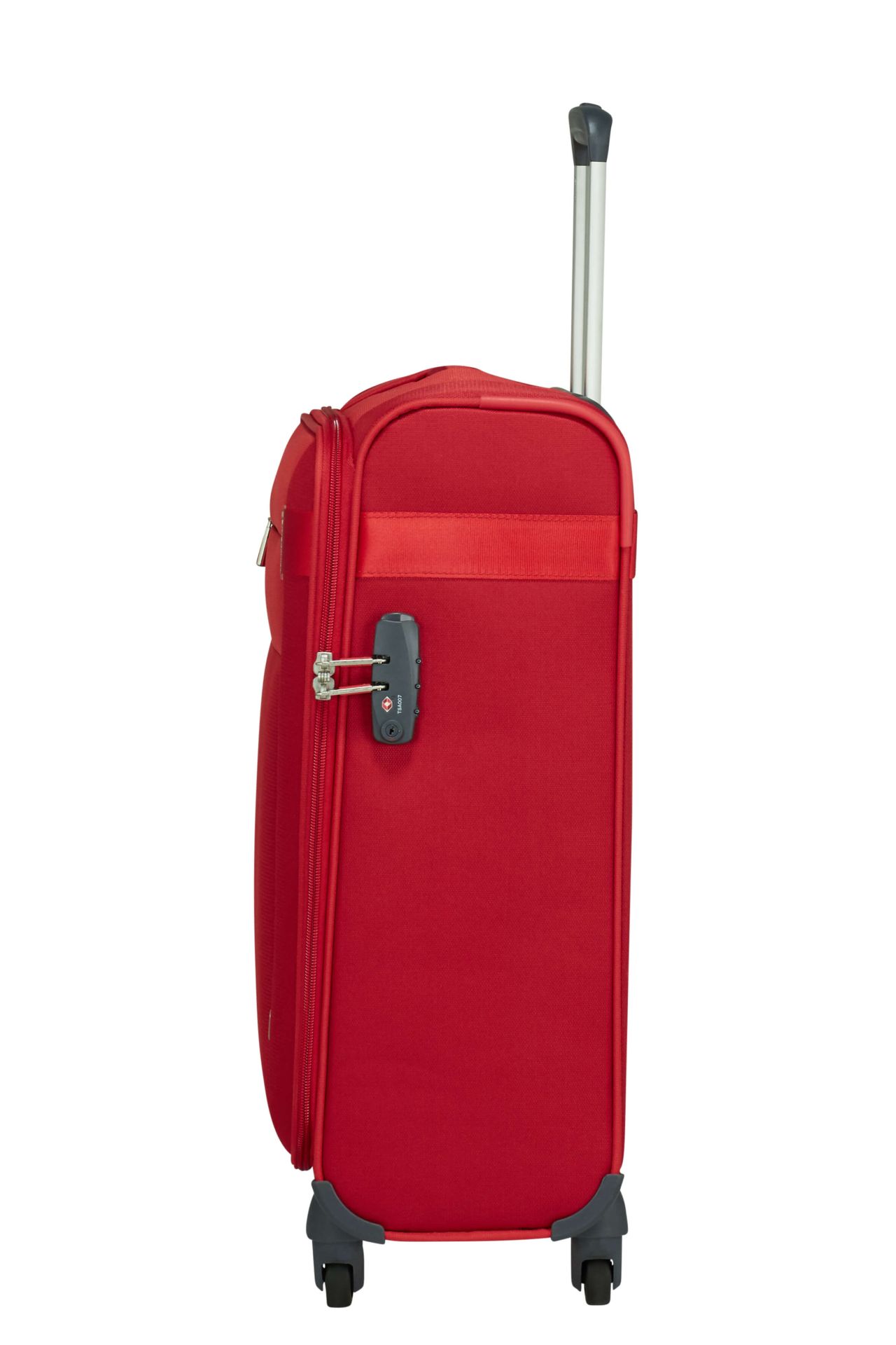 Samsonite 4-Rollen Trolley Citybeat 55cm rot