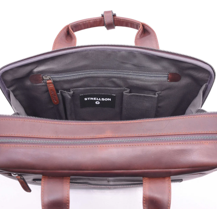 Strellson Aktentasche Stratford dunkelbraun