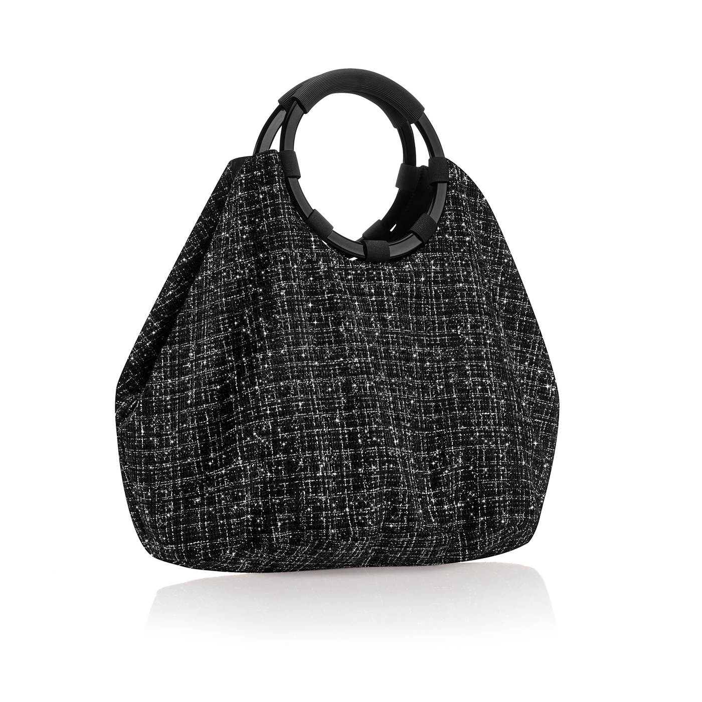 Reisenthel Loopbag Hobo Bouclé Black