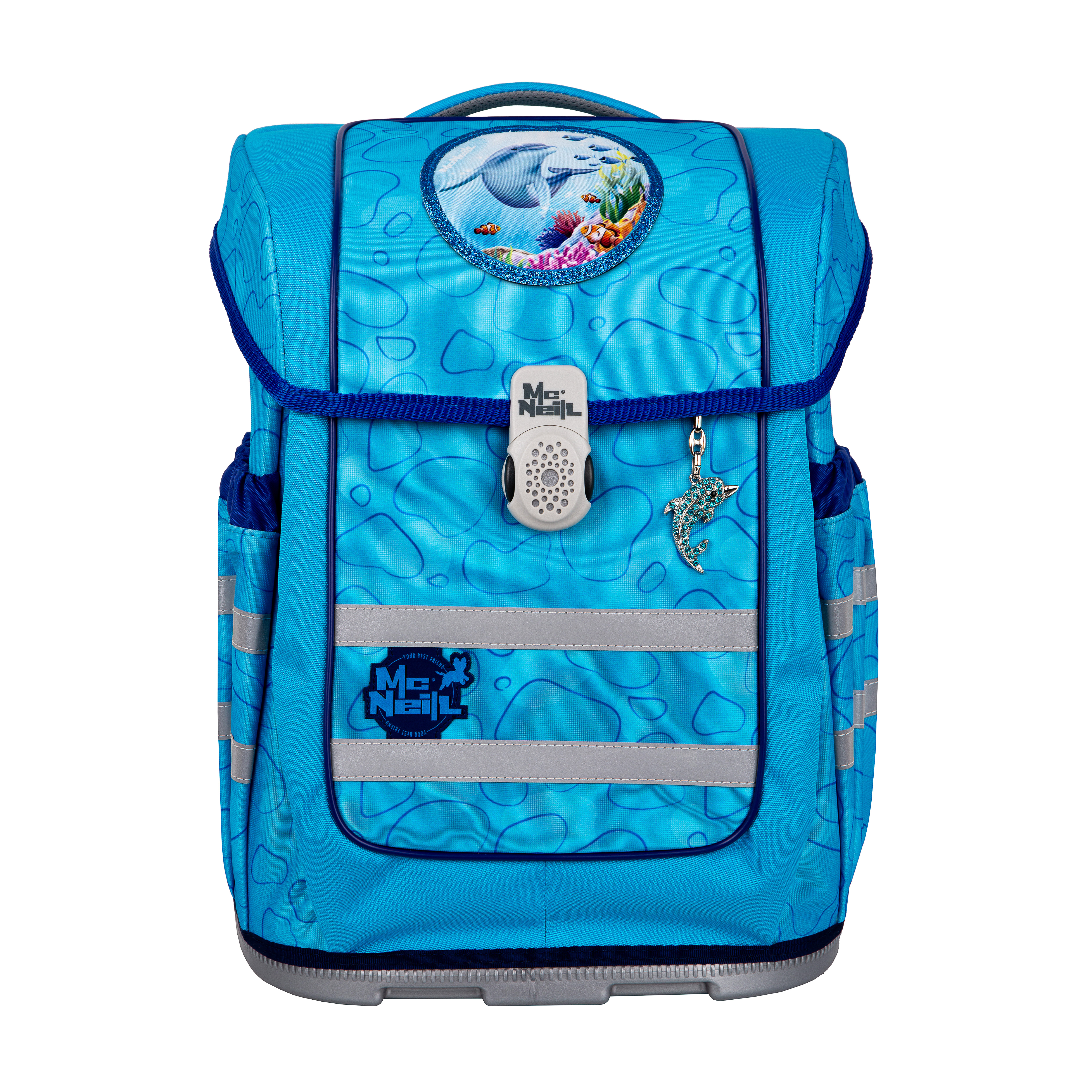 McNeill Schulranzen-Set Ergo Compacto BUBBLE