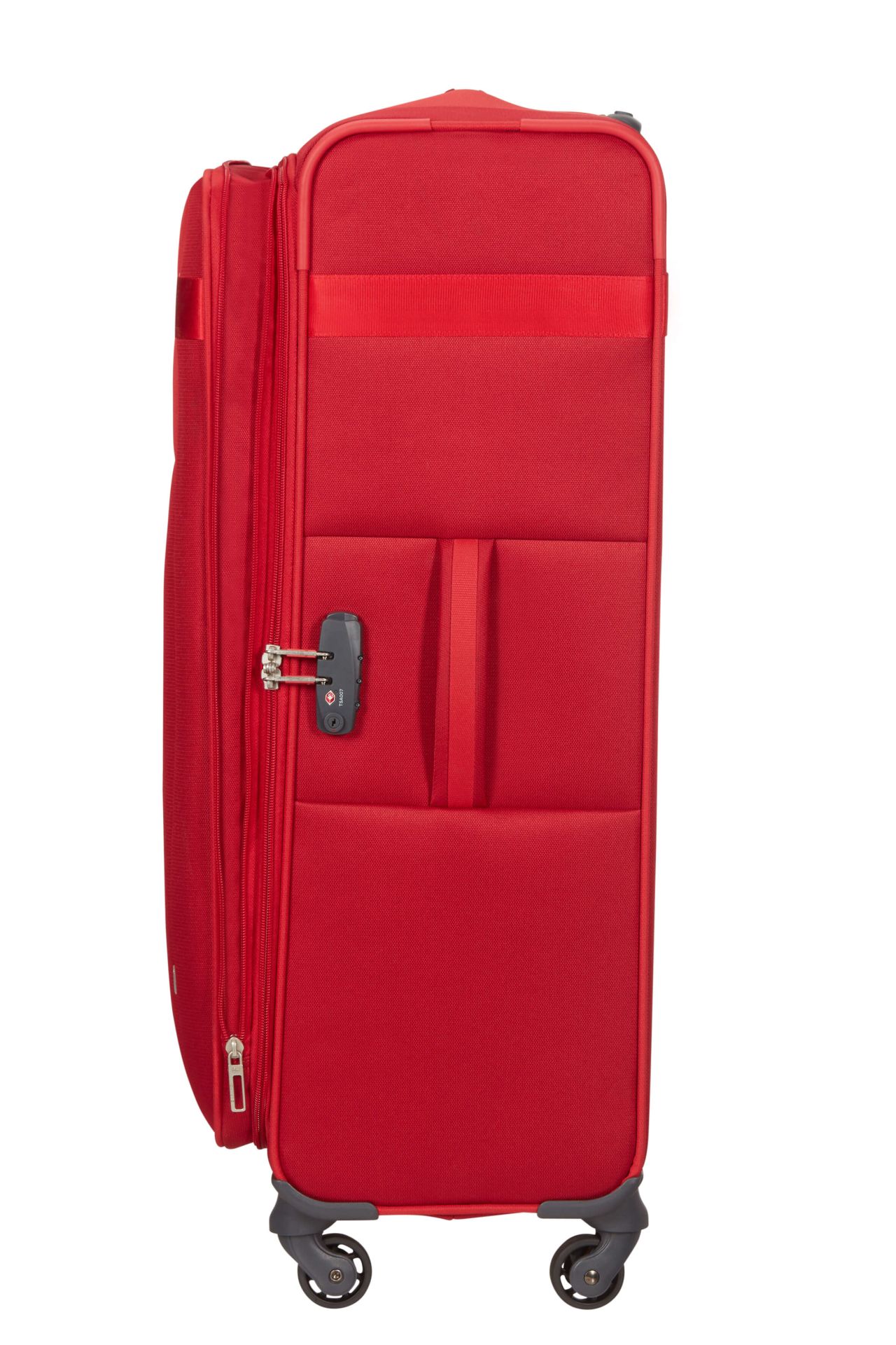 Samsonite 4-Rollen Trolley Citybeat 75cm rot