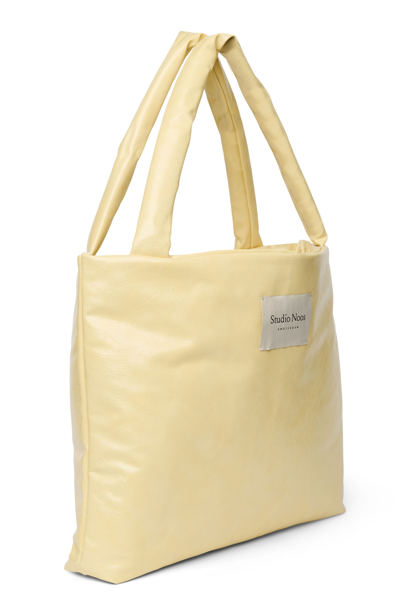 Studio Noos Vegan Leather Mom Bag Butter Yellow