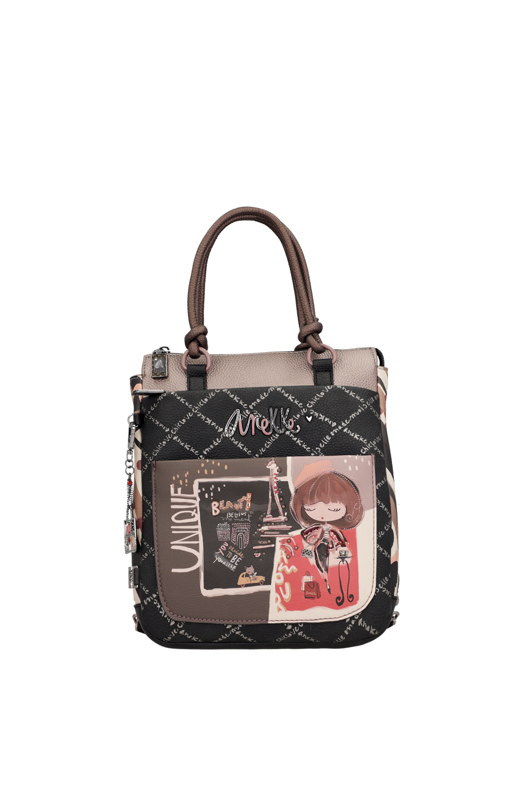 Anekke Rucksack mit kurzem Henkel Mademoiselle