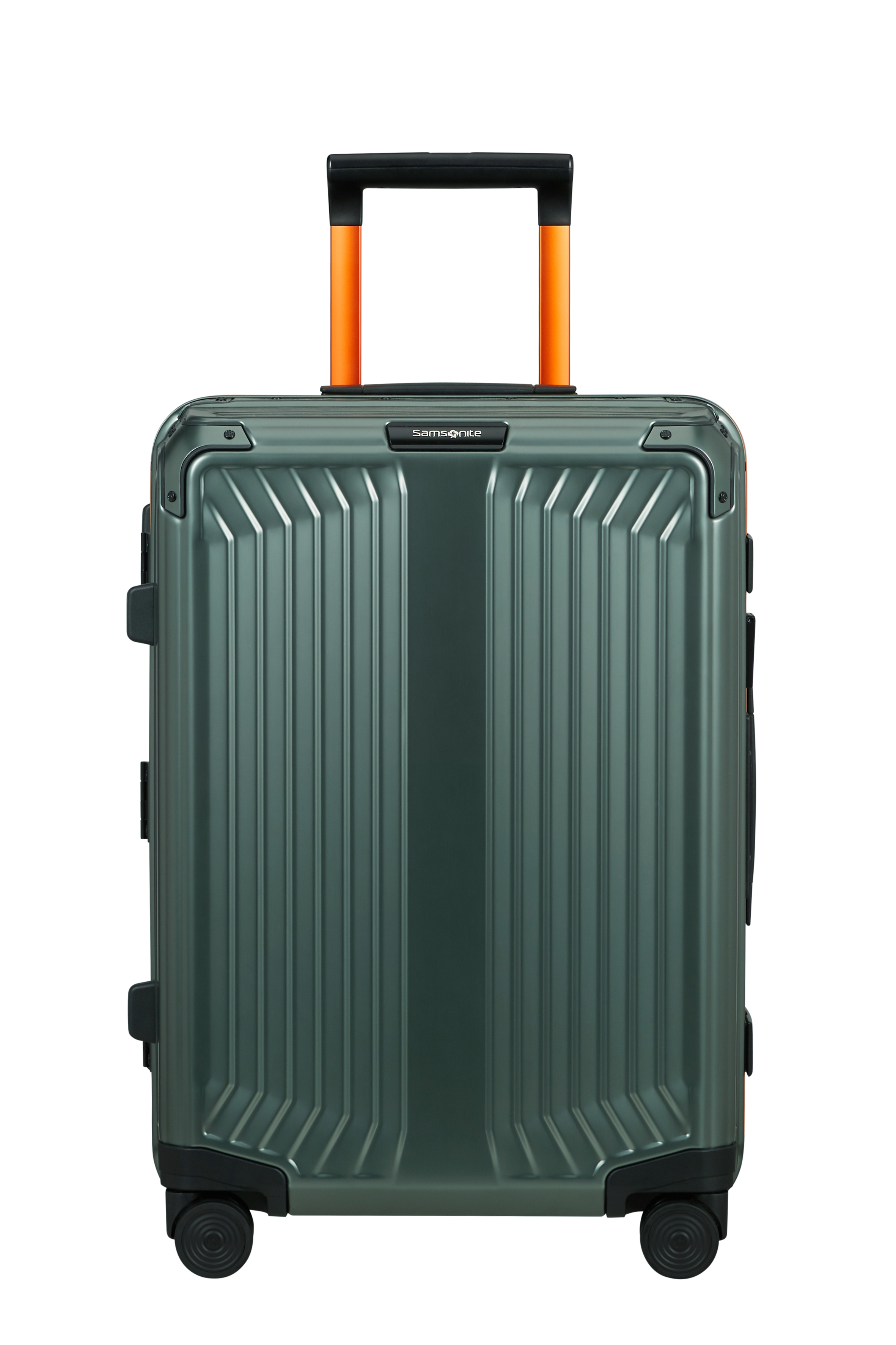 Samsonite Trolley Lite-Box Alu 55cm sage/orange
