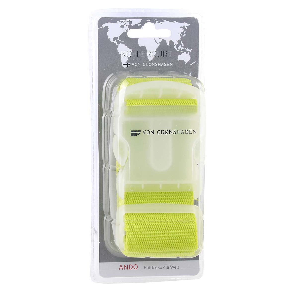 von Cronshagen Koffergurt Lemongreen