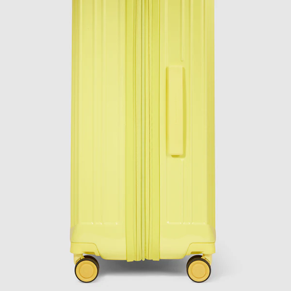 Piquadro Trolley mit 4-Rollen 75cm gelb 