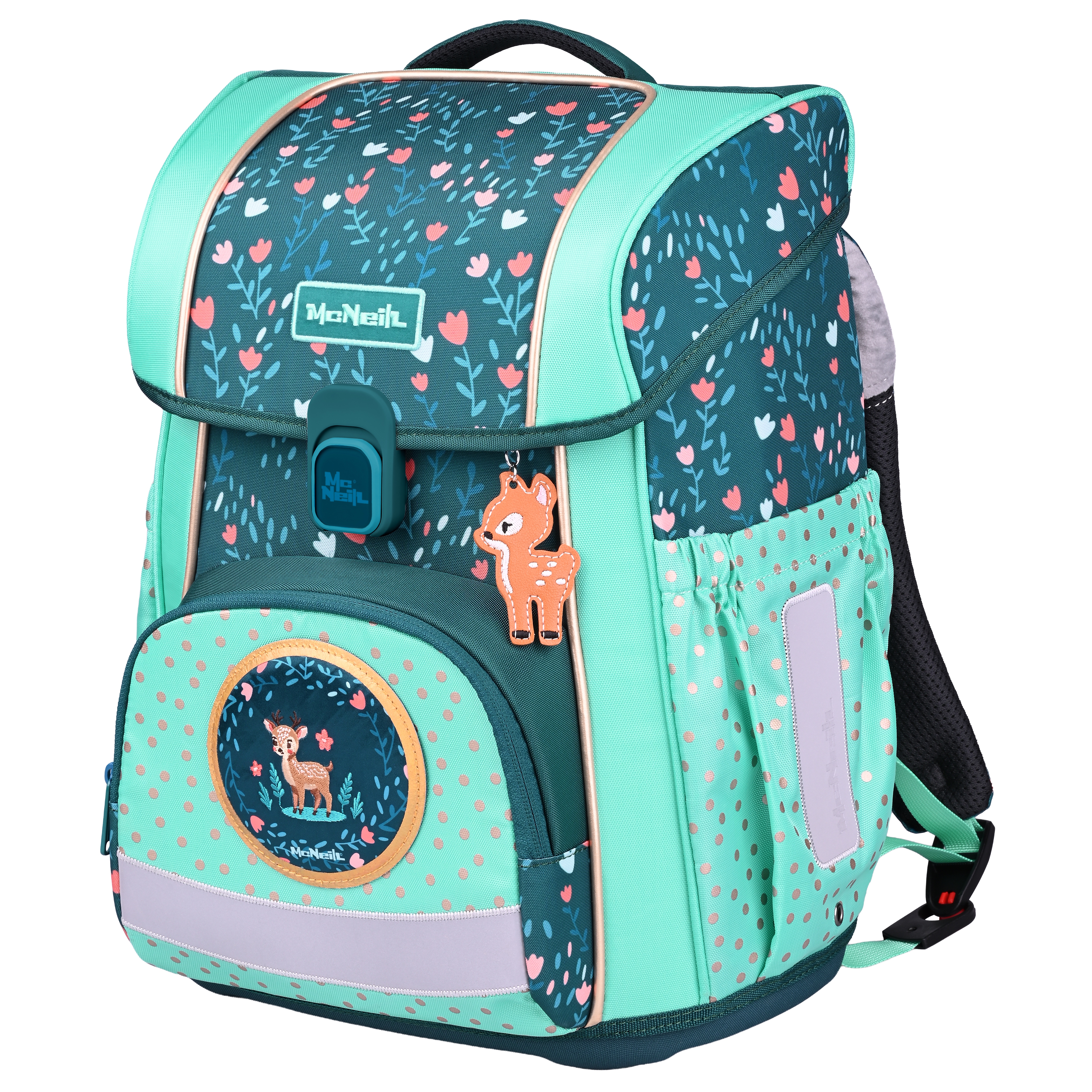 McNeill Schulranzen-Set Bravo Deary 9-teilig 