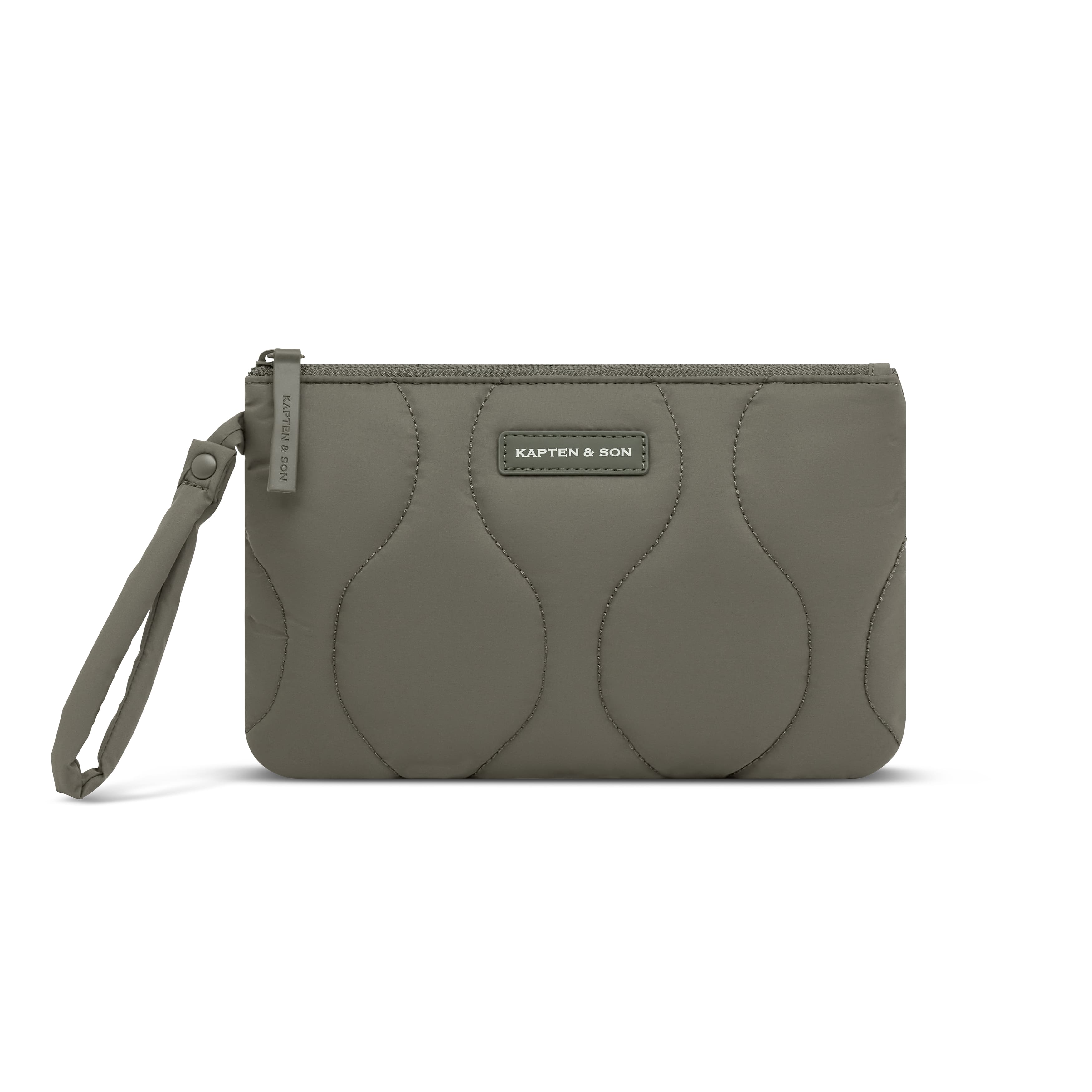 Kapten & Son Essentials Pouch Quilted khaki