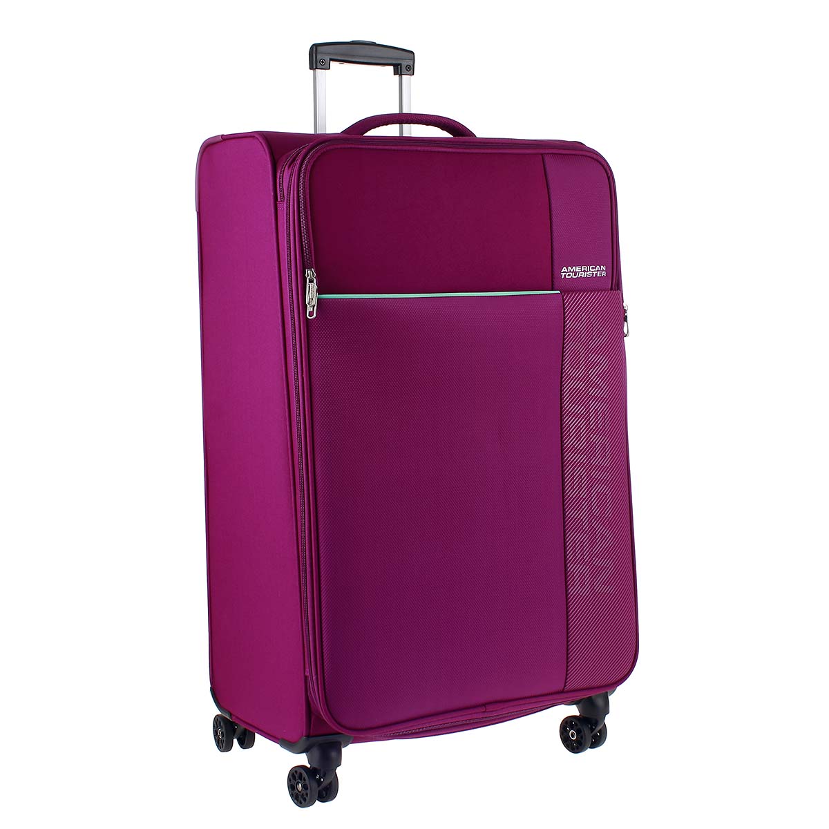 American Tourister Koffer Fun Cruise 75cm purple/ aquamarine