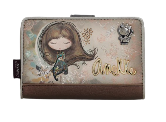 Anekke Geldbörse RFID mittelgroß Real