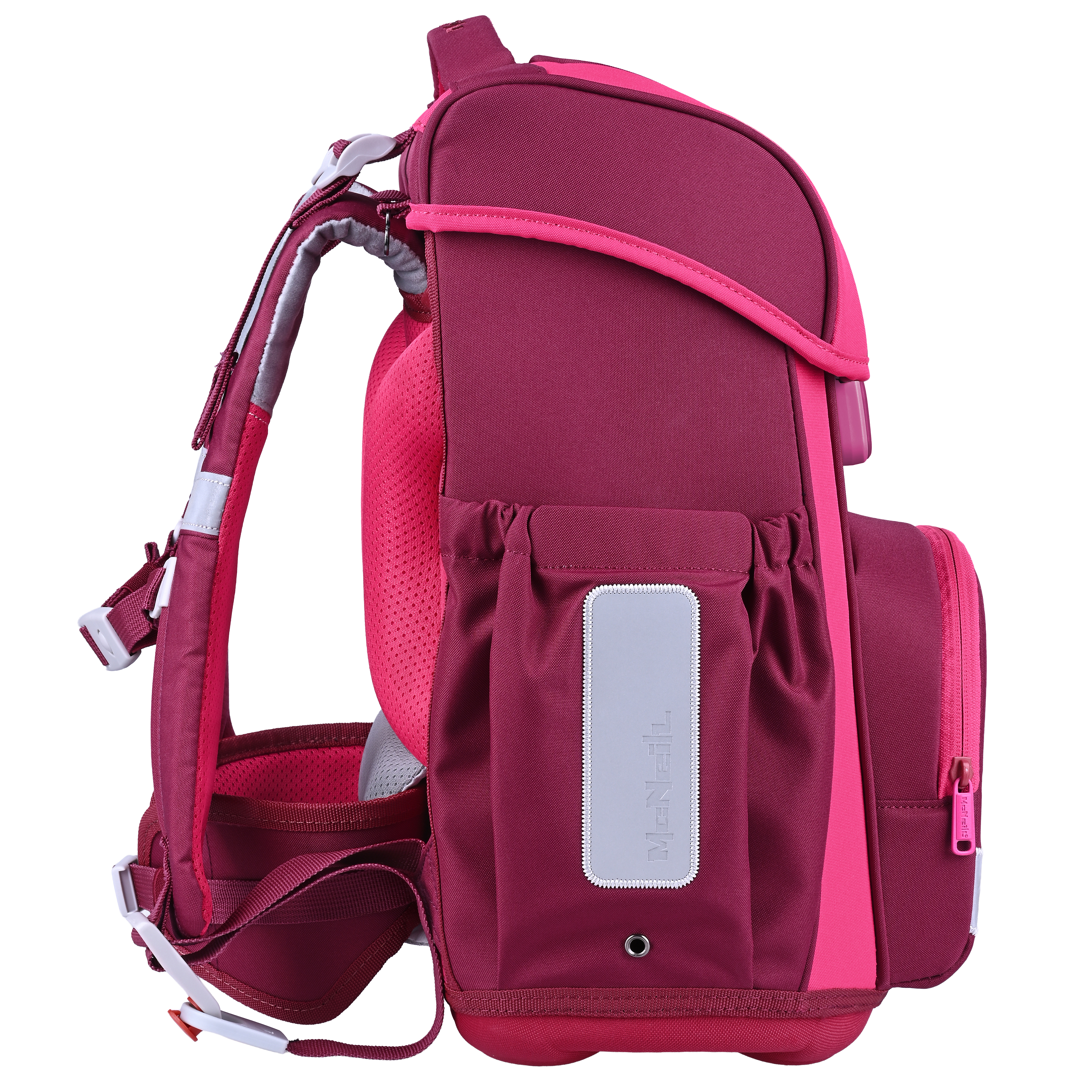 McNeill Schulranzen-Set Bravo Berry 9-teilig 