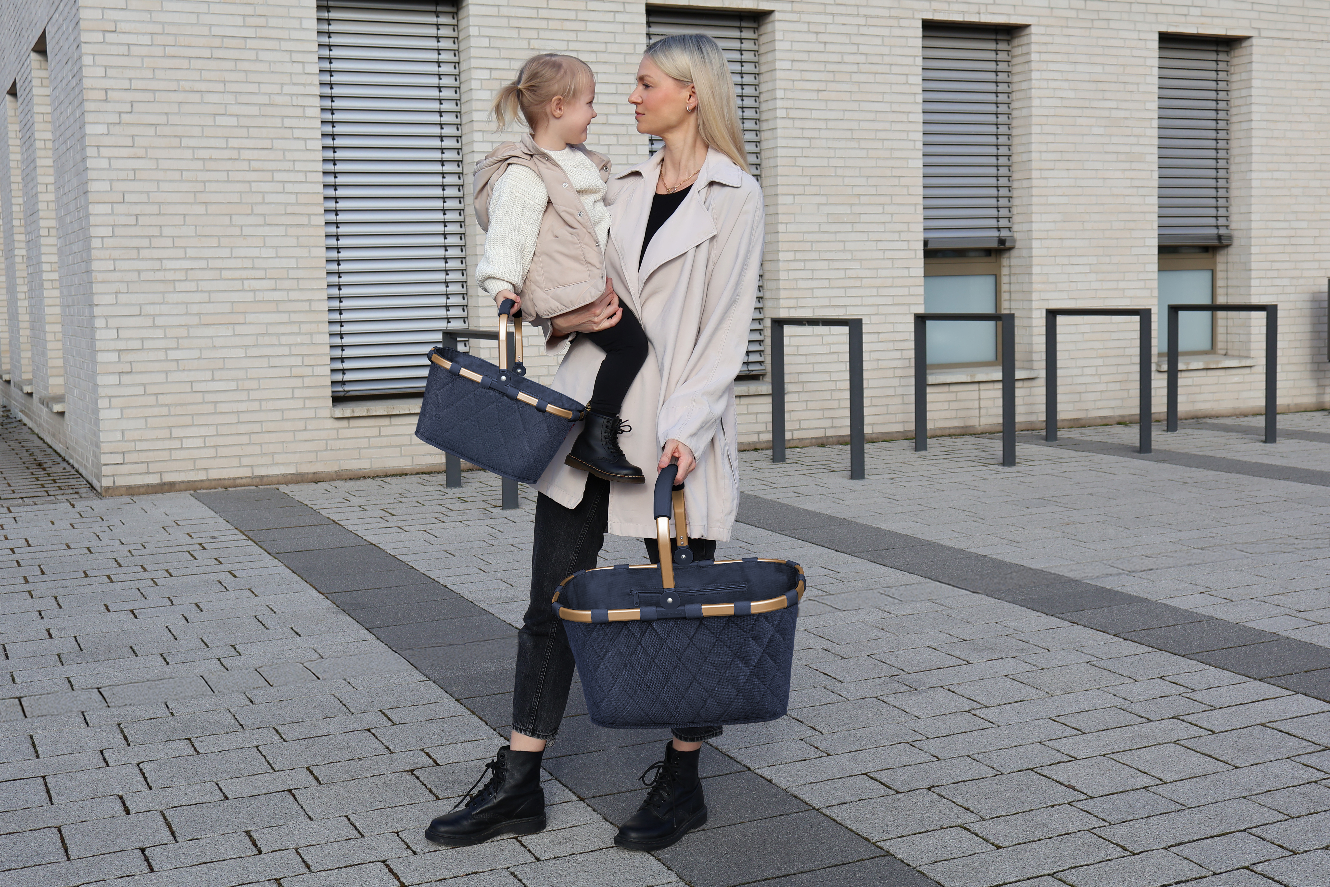 Reisenthel Einkaufskorb Carrybag XS midnight gold