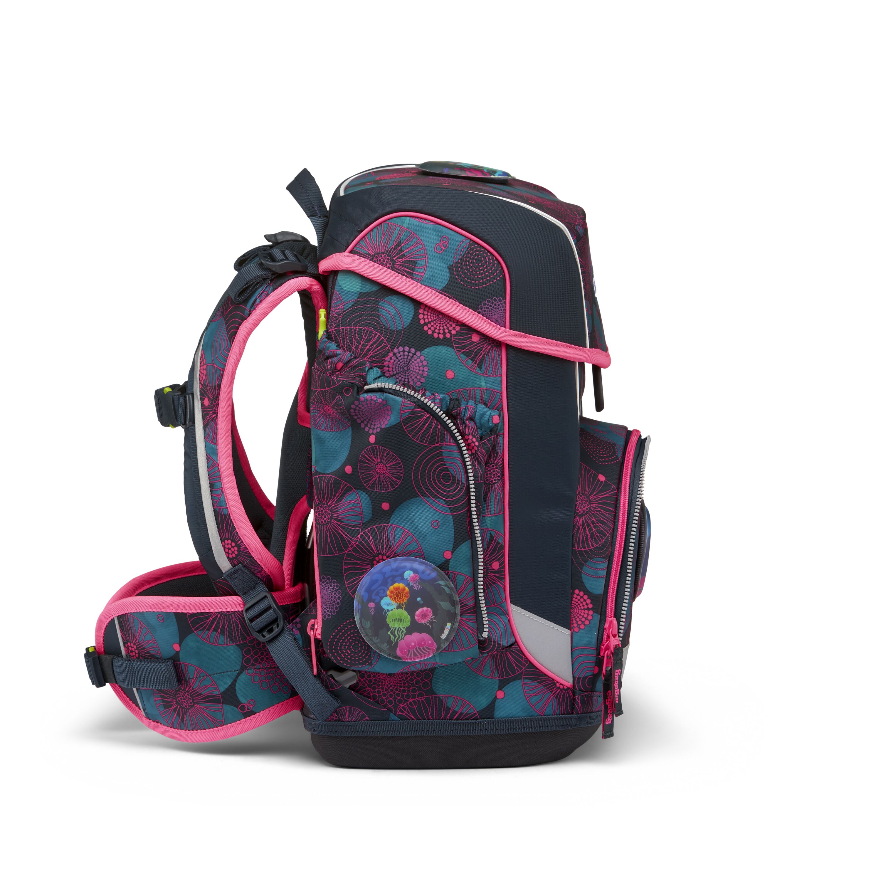Ergobag Schulranzen-Set Cubo KorallBär 2024