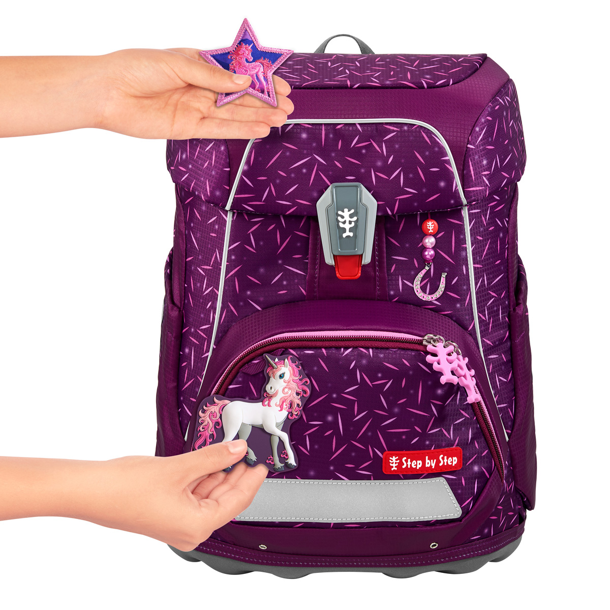 Step by Step Schulranzen-Set Fit Pretty Unicorn Nuala 2027