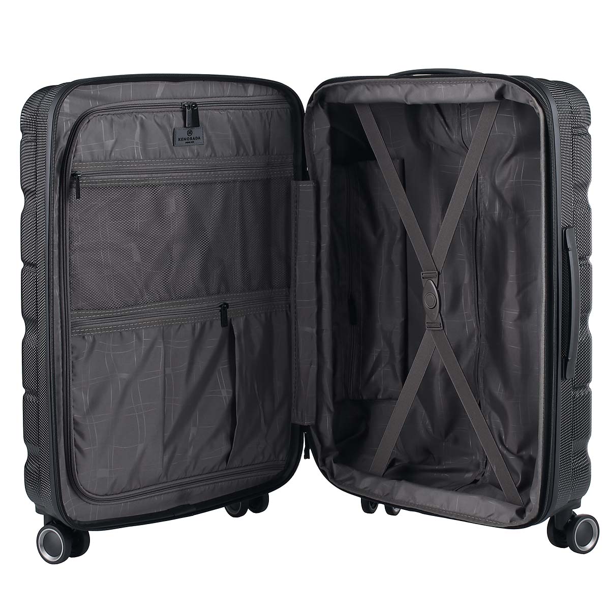KENORADA Trolley Stratosphere Spinner L schwarz KENORADA Trolley Stratosphere Spinner L schwarz
