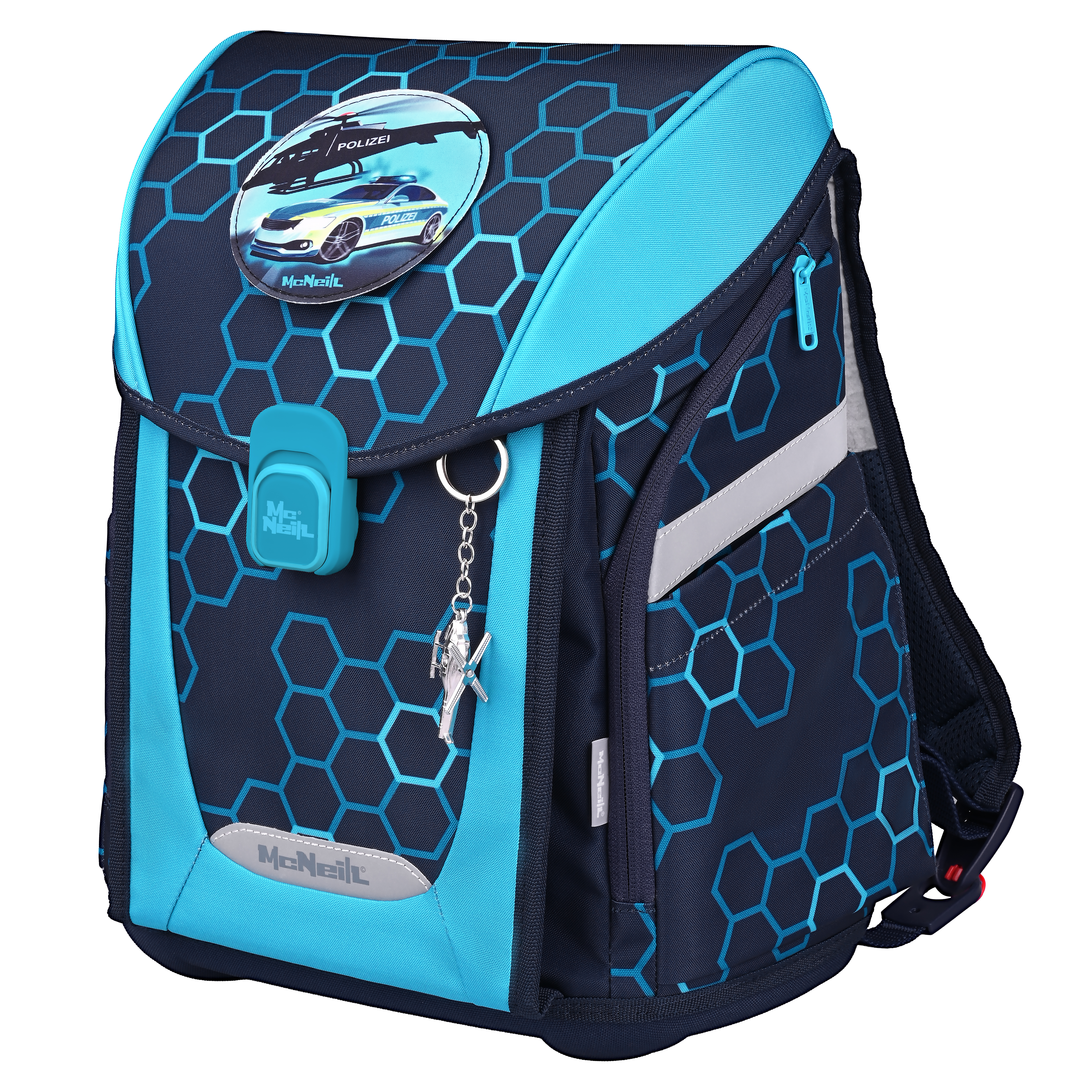 McNeill Schulranzen-Set Primo Xagon 9-teilig
