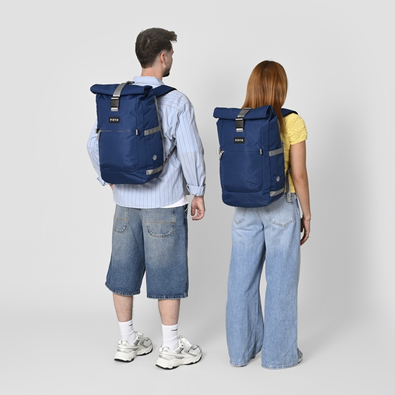 eoto Rucksack ROLLY32 nachtblau