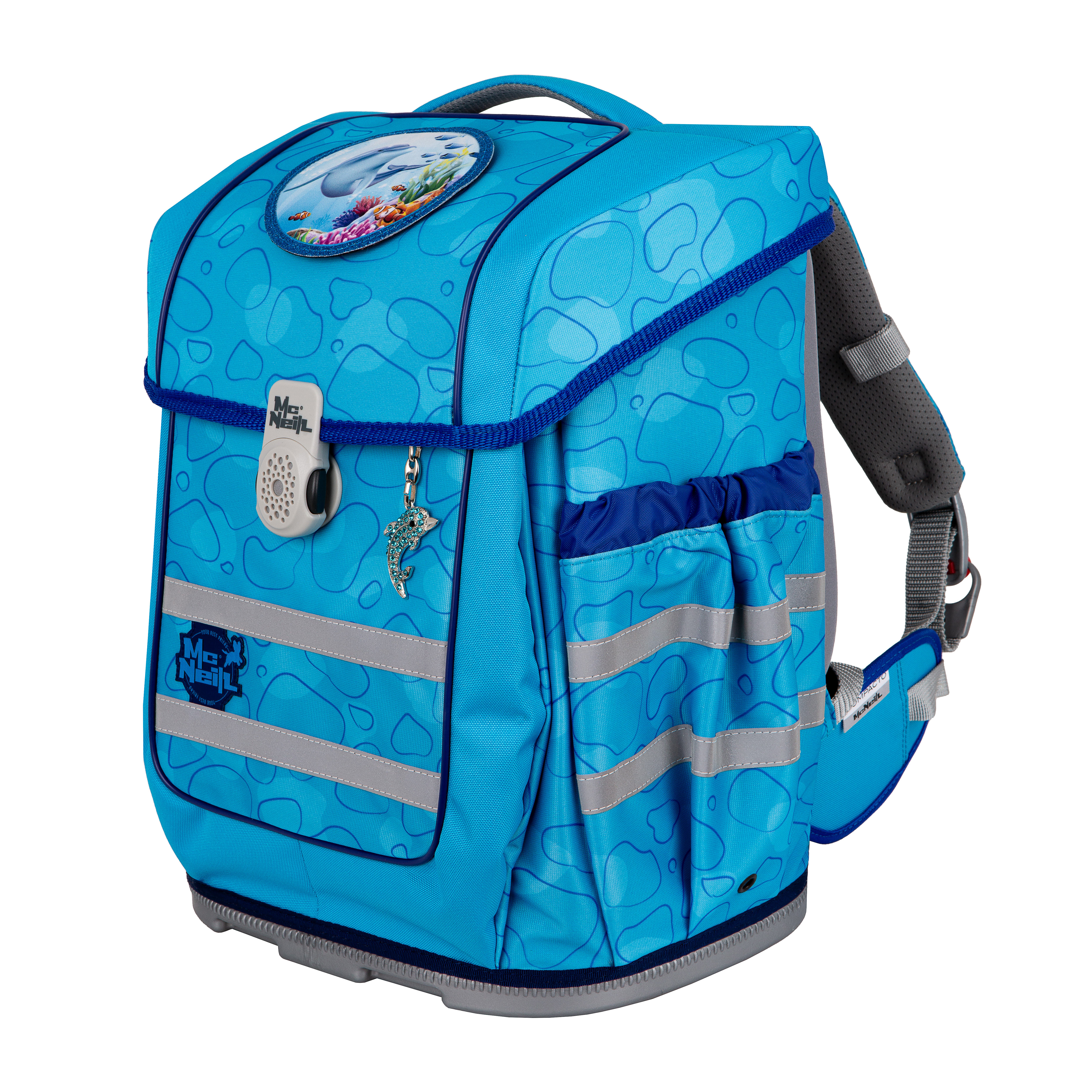 McNeill Schulranzen-Set Ergo Compacto BUBBLE