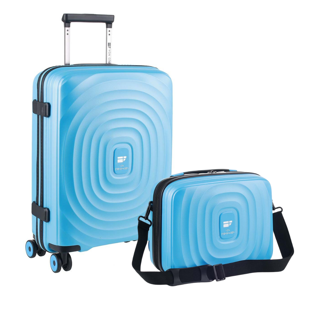 Von Crønshagen Mogens Handgepäck-Set lightblue