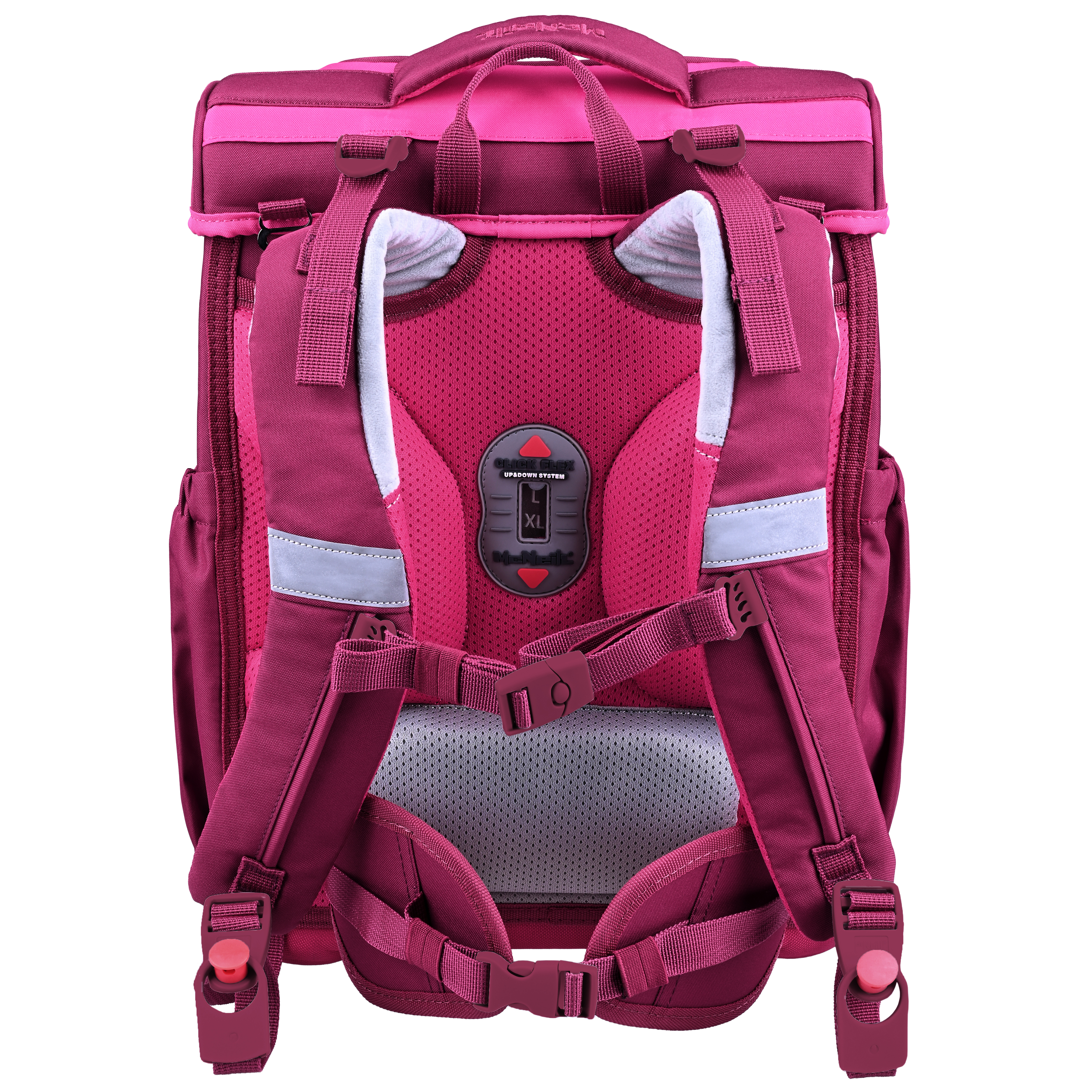 McNeill Schulranzen-Set Bravo Berry 9-teilig 