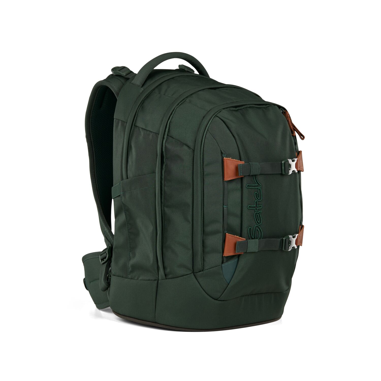 Satch Pack Schulrucksack Nordic Forest Green 2025
