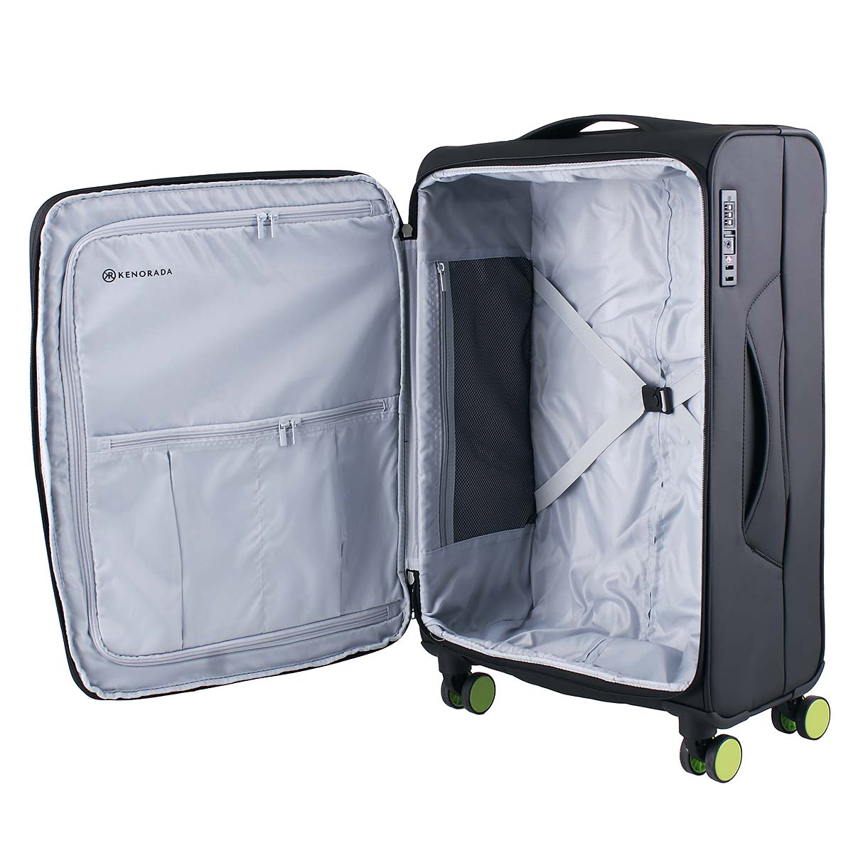Kenorada Trolley Lightwalker L black/neongreen