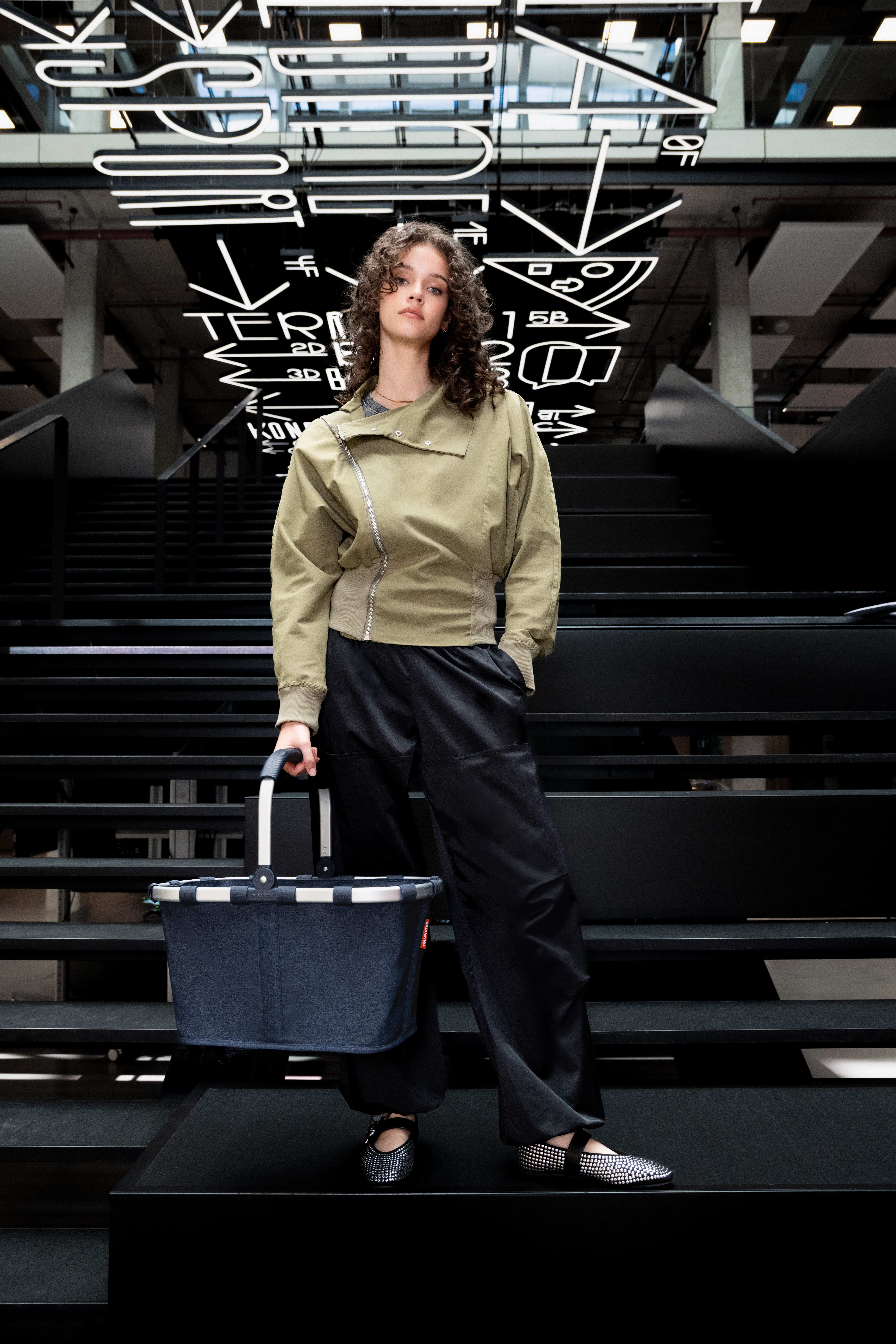 Reisenthel Einkaufskorb Carrybag twist navy