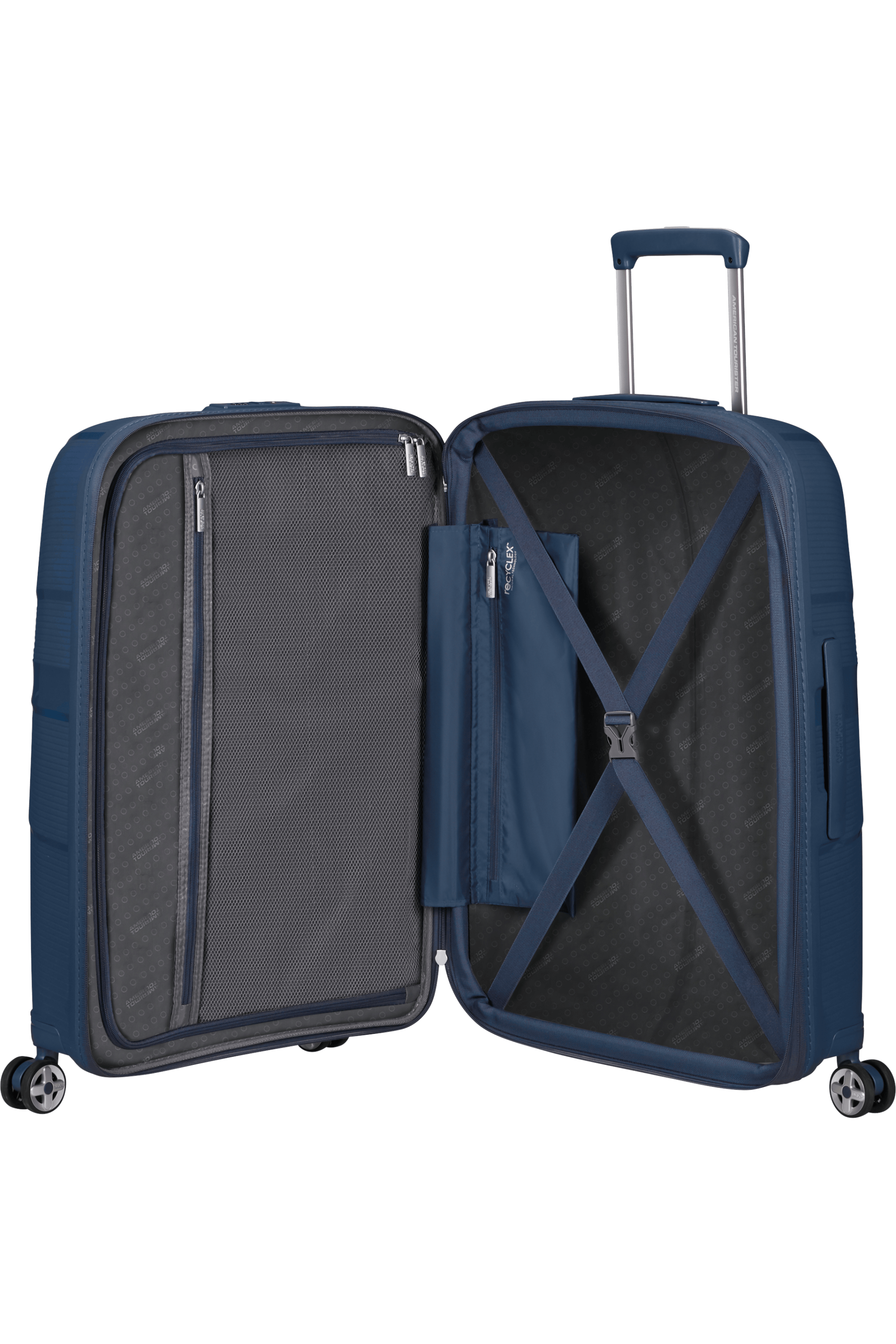 American Tourister StarVibe Trolley M navy