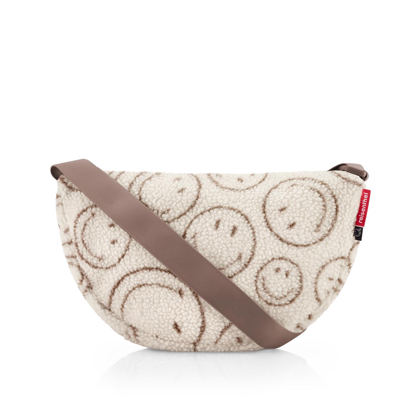 Reisenthel moonbag S smiley teddy chocolate