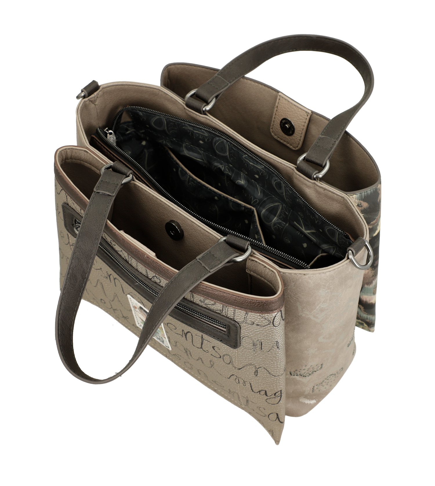 Anekke Handtasche mit Umhängeriemen Manifesto