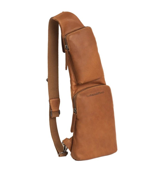 Chesterfield Crossbody Bag Logan cognac 