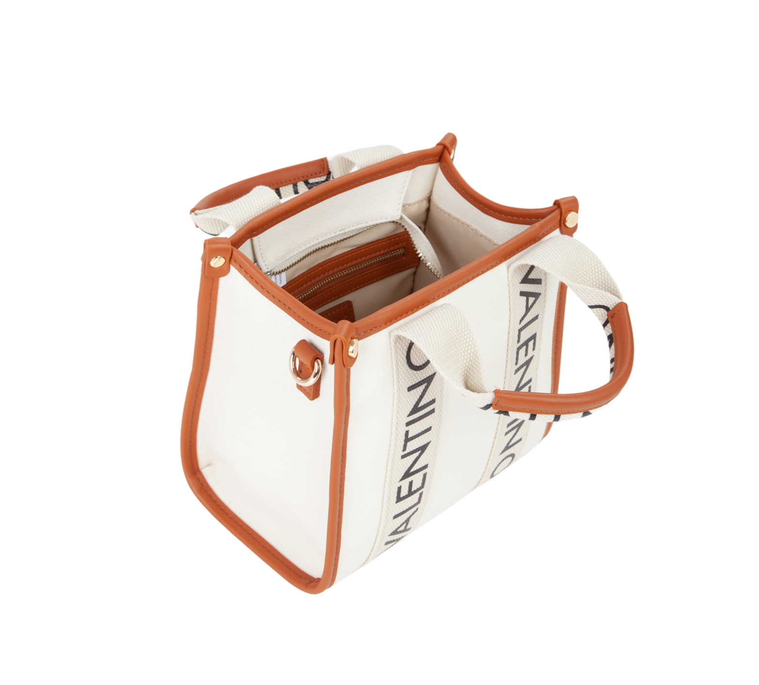 Valentino Shopping Bag CANDLE braun klein 