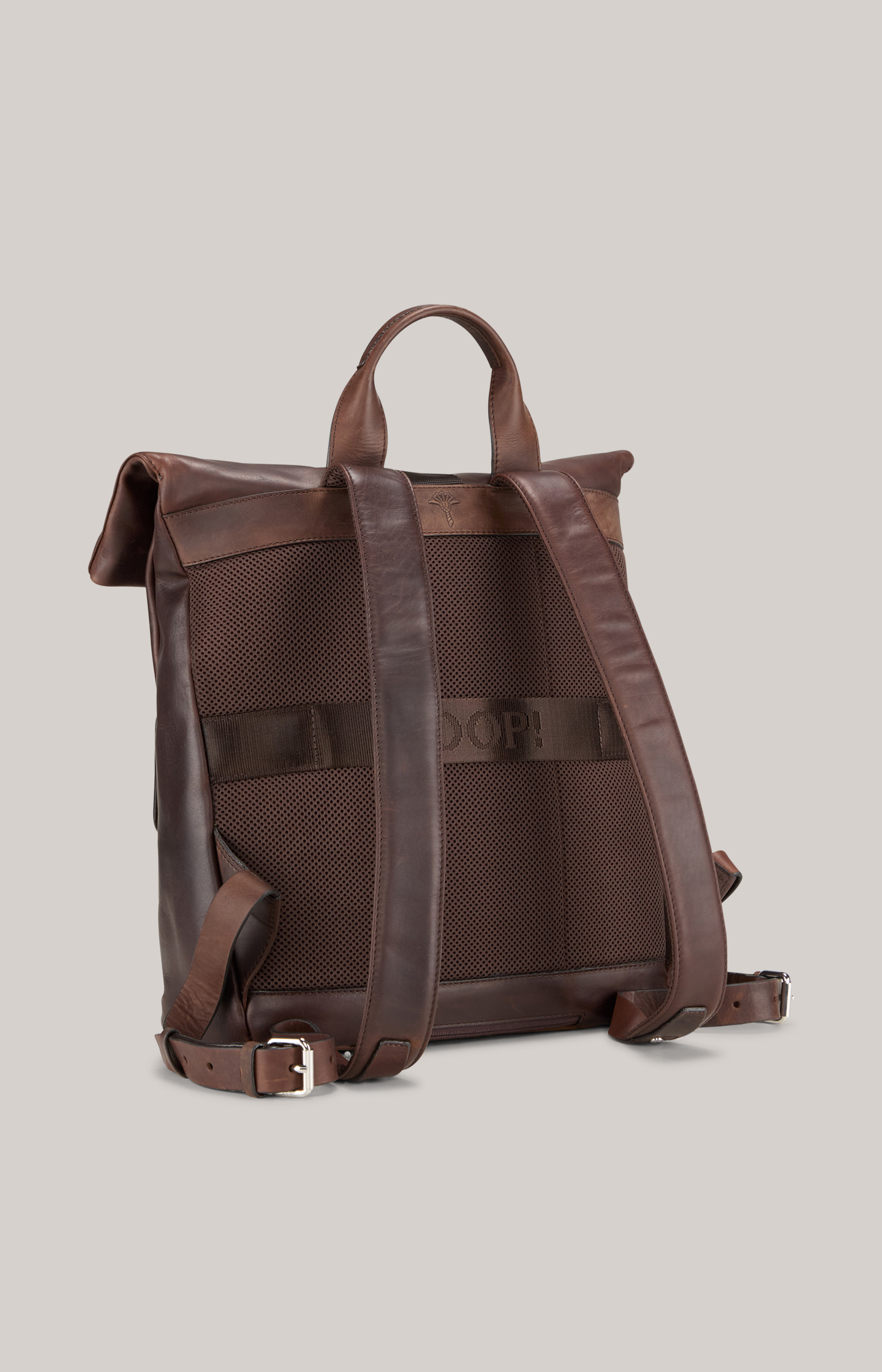 Joop! Leder Rucksack Loreto Rico darkbrown
