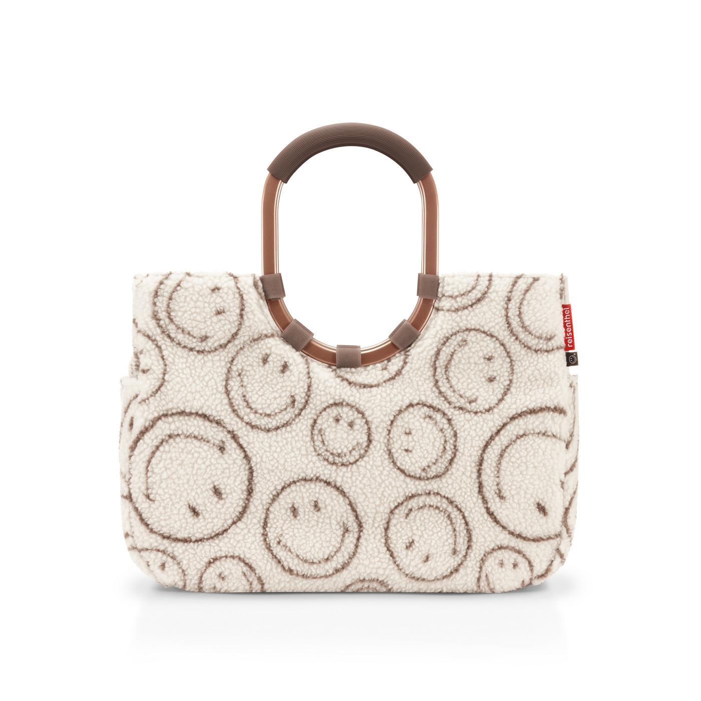 Reisenthel Loopshopper L Smiley Teddy Chocolate