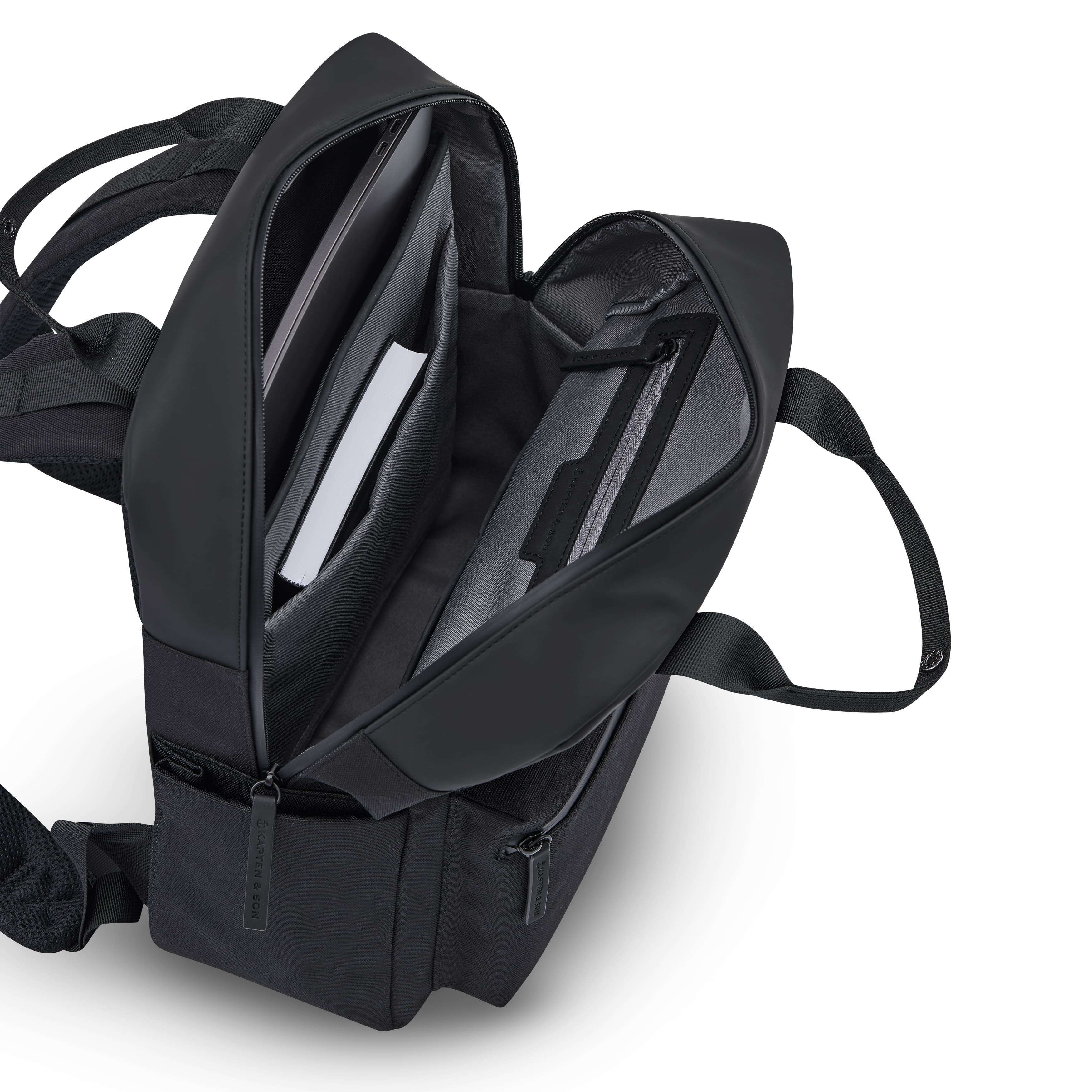 Kapten & Son Rucksack Bergen Pro All Black