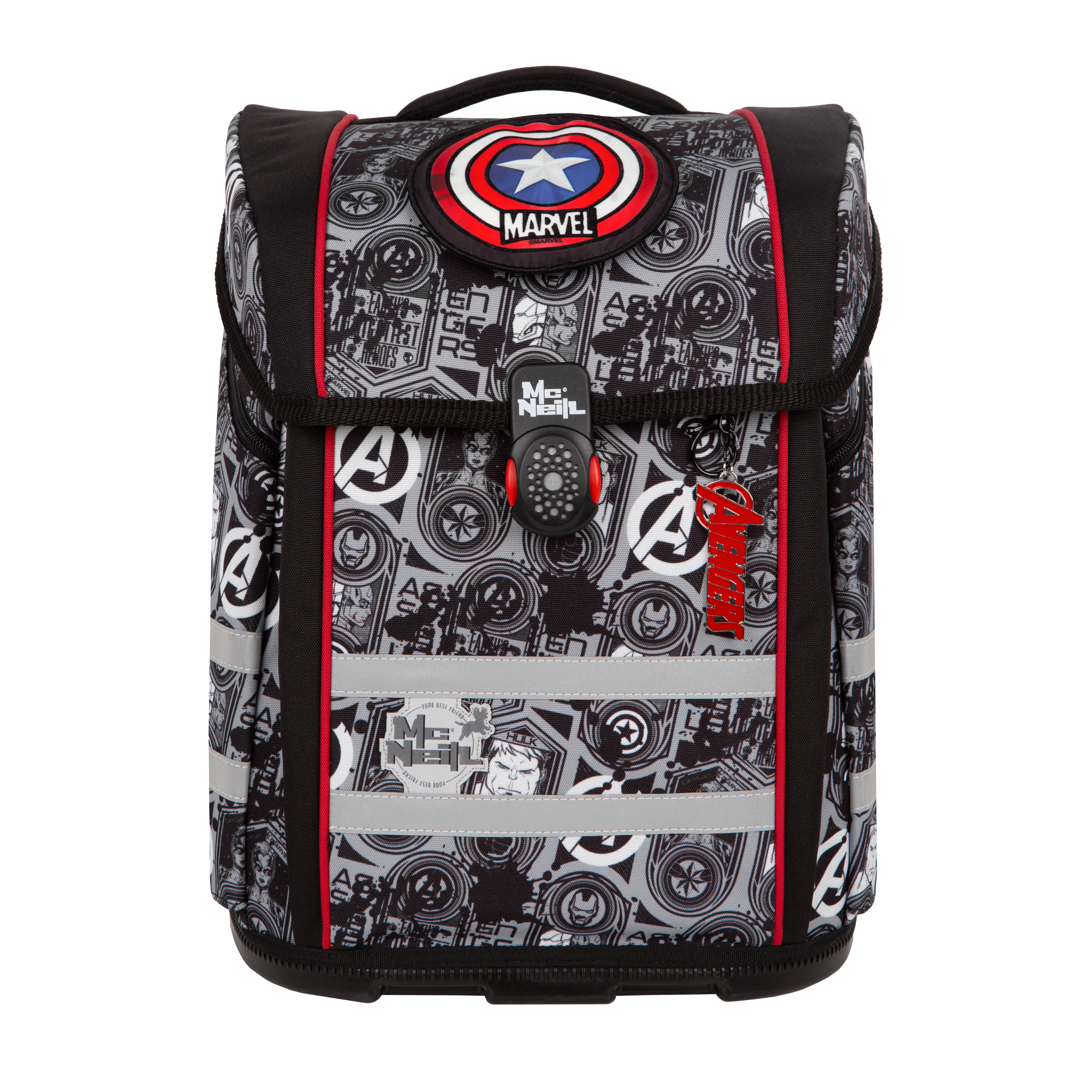 McNeill Schulranzen-Set Ergo Perfecto DISNEY AVENGERS