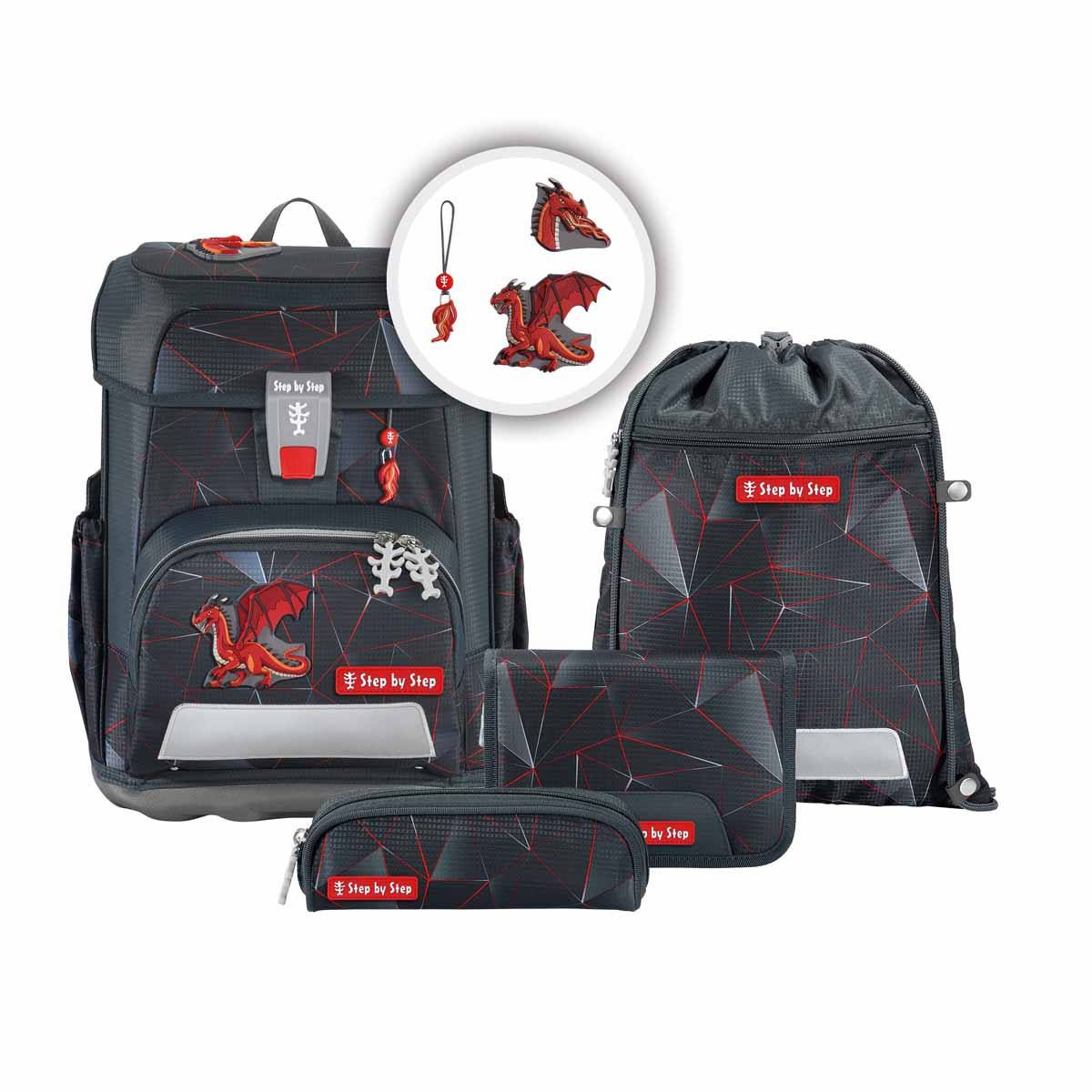 Step by Step CLOUD Schulranzen-Set Dragon Drako 2025
