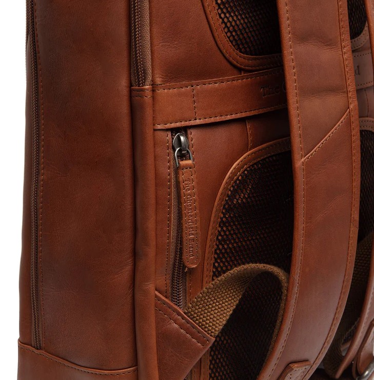 Chesterfield Laptoprucksack Detroit Cognac