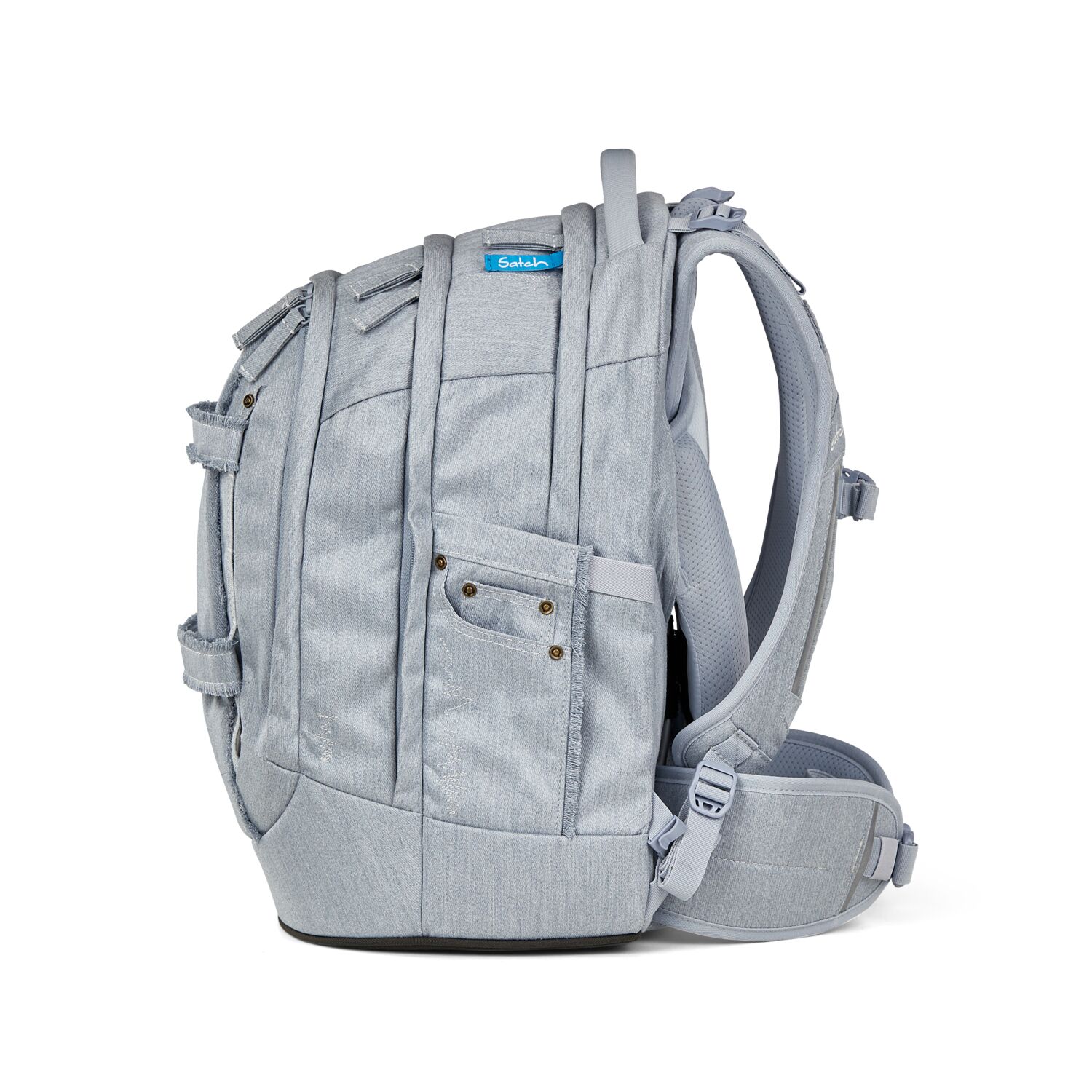 Satch Pack Schulrucksack-Set Washed Blue 2025