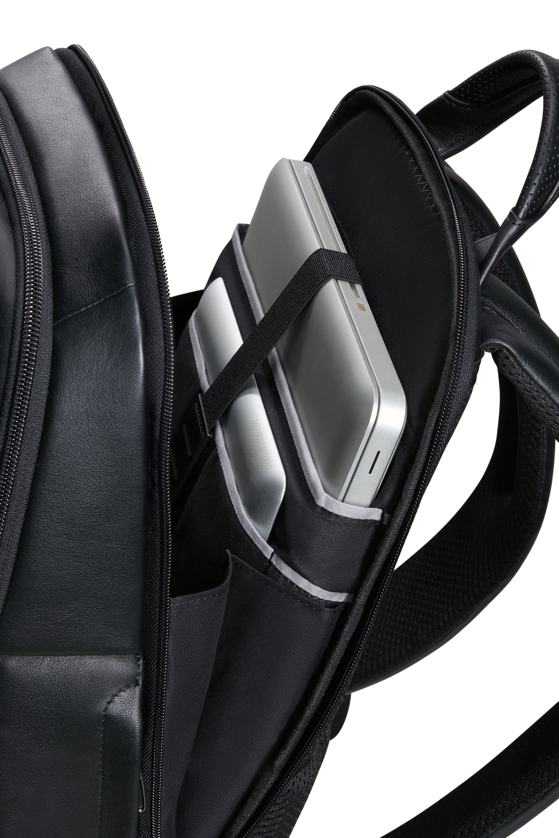 Samsonite Laptop Rucksack 14.1" PRO-DLX Leather schwarz