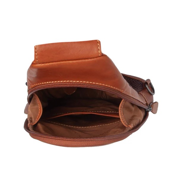 Chesterfield Crossbody Bag Bowey cognac