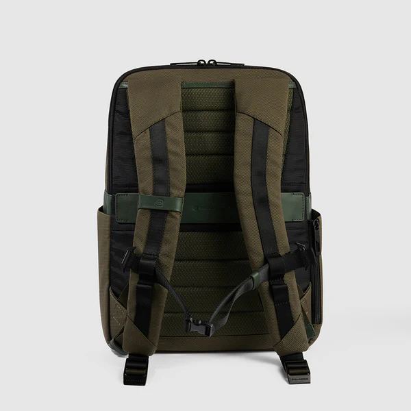 Piquadro Laptoprucksack Zaino 14" grün