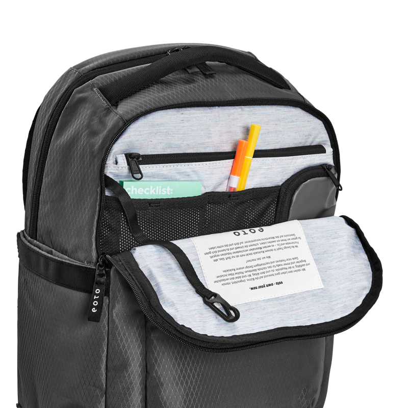 eoto Rucksack Midi20 Stein Grau