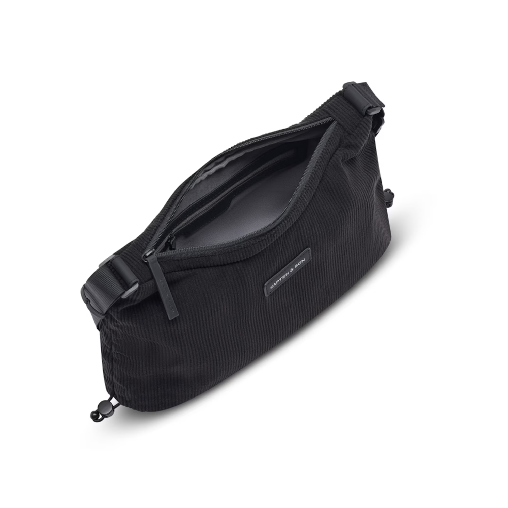 Kapten & Son Umhängetasche Skara Small Cord all black